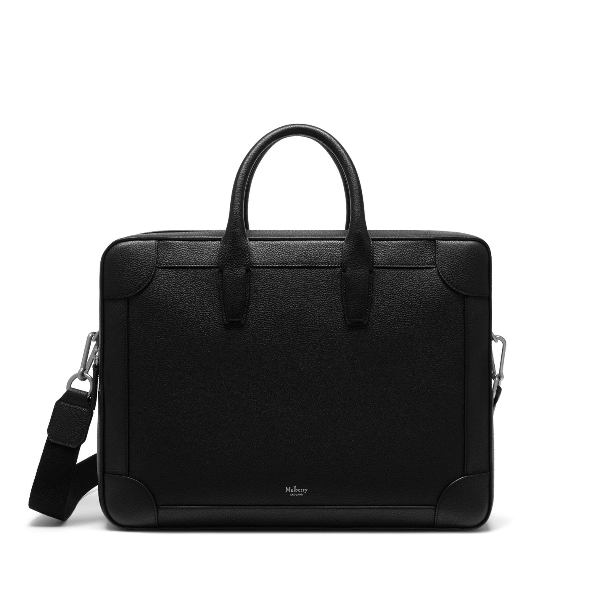 Lyst - Mulberry Belgrave Double Document Holder In Black Small Classic ...