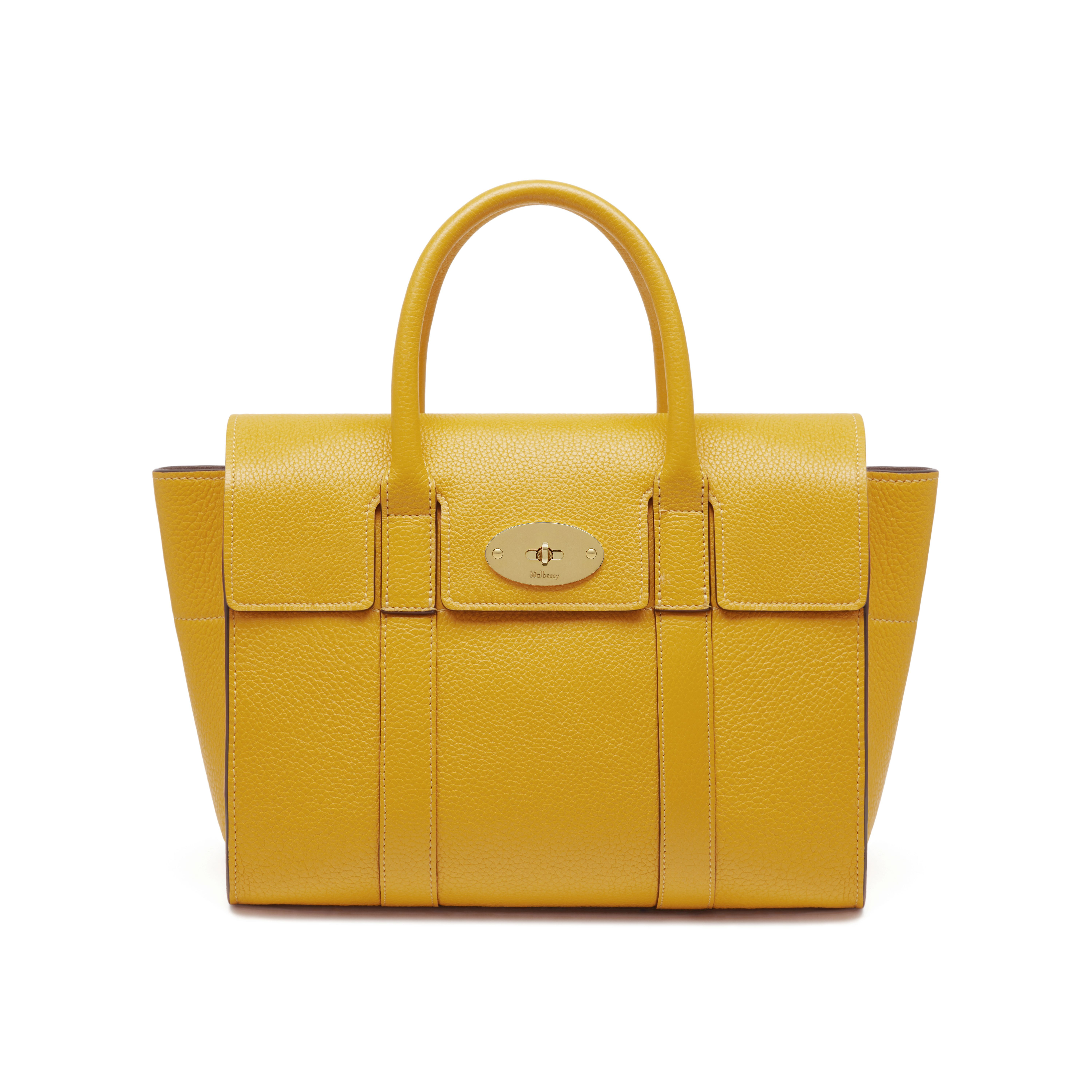 Lyst - Mulberry Small New Bayswater in Yellow