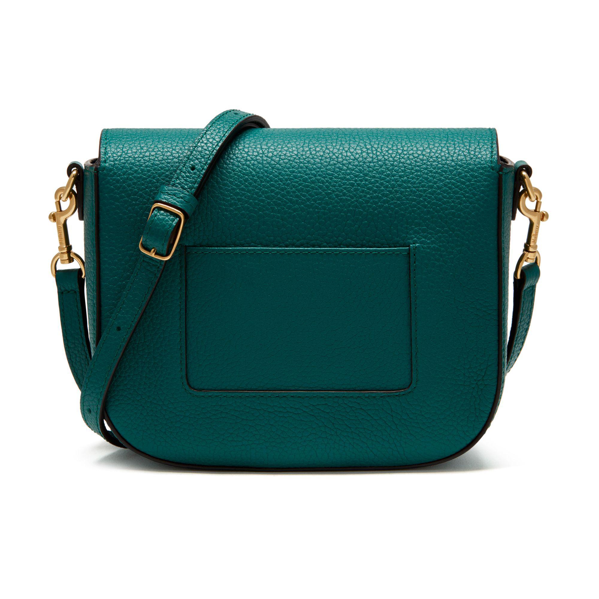Mulberry Small Darley Satchel in Green - Lyst