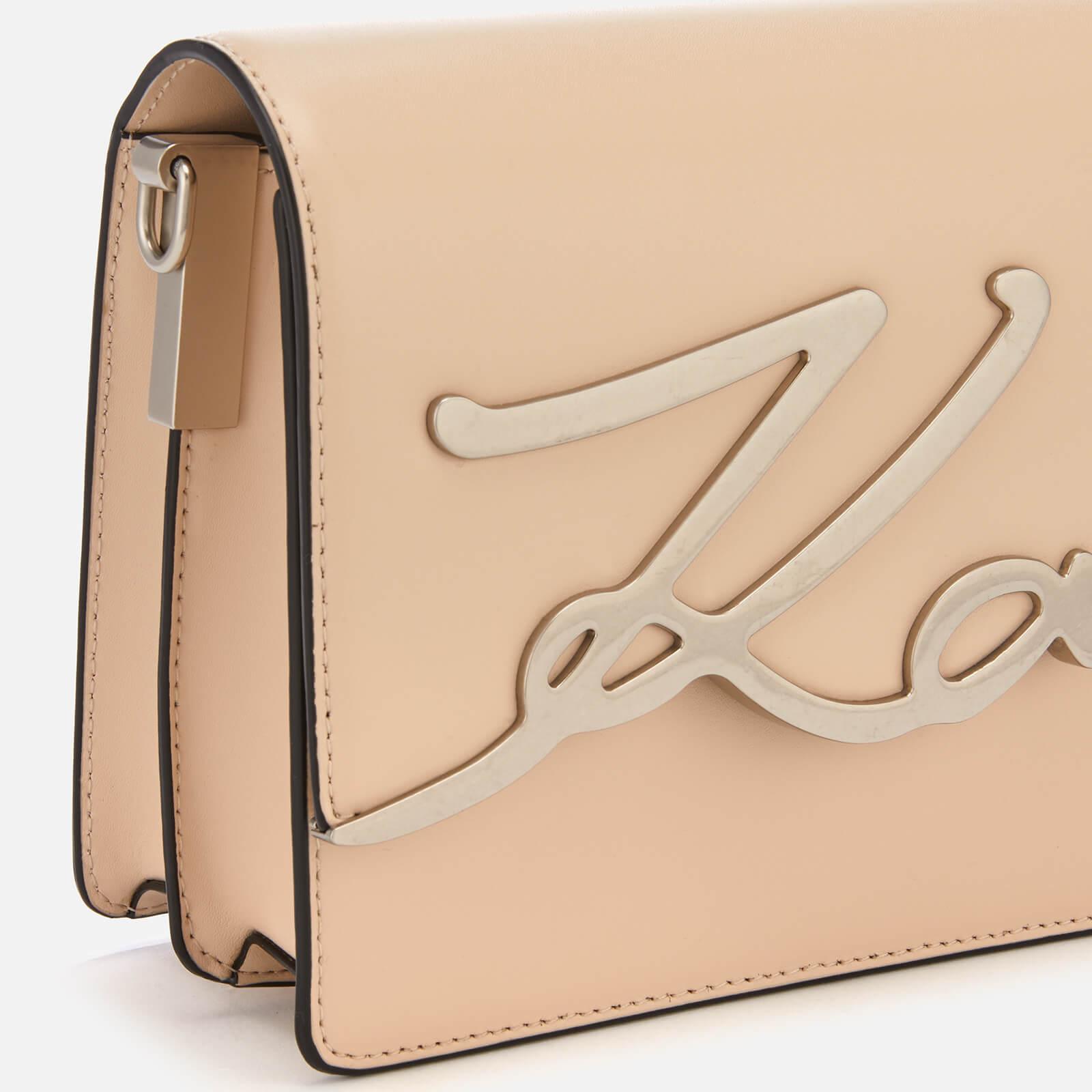 karl lagerfeld beige bag