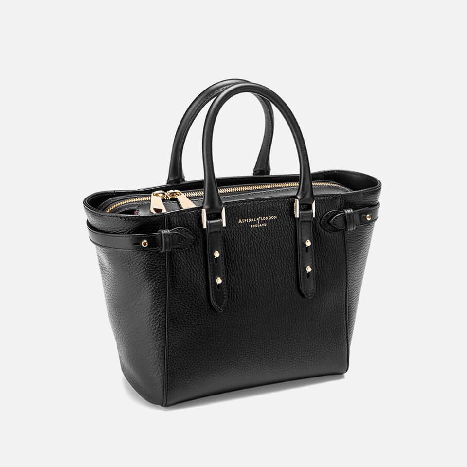 Aspinal of London Marylebone Mini Bag in Black - Lyst