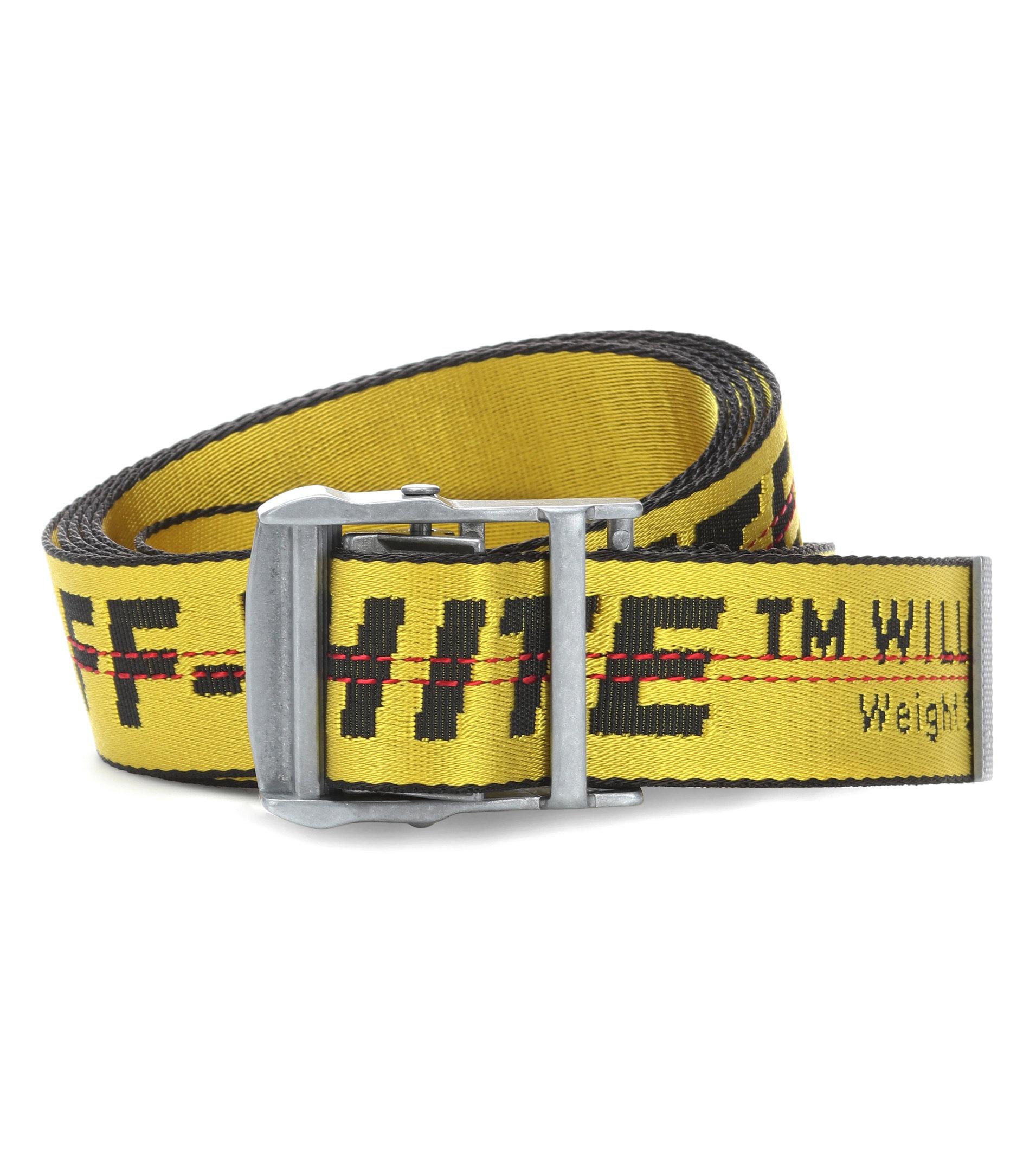 Off-White c/o Virgil Abloh Industrial Belt in Yellow - Lyst