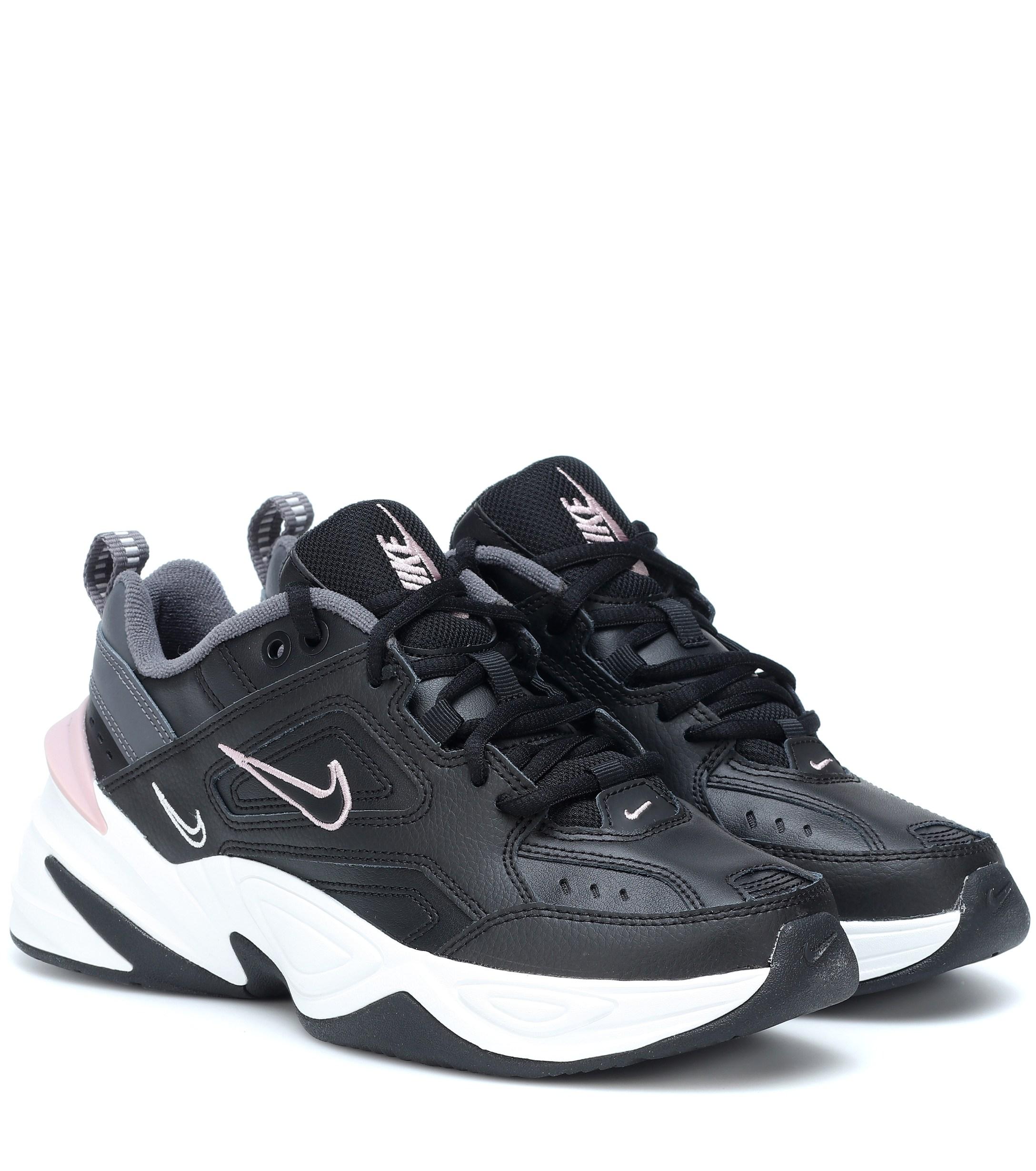 nike m2k tekno black plum