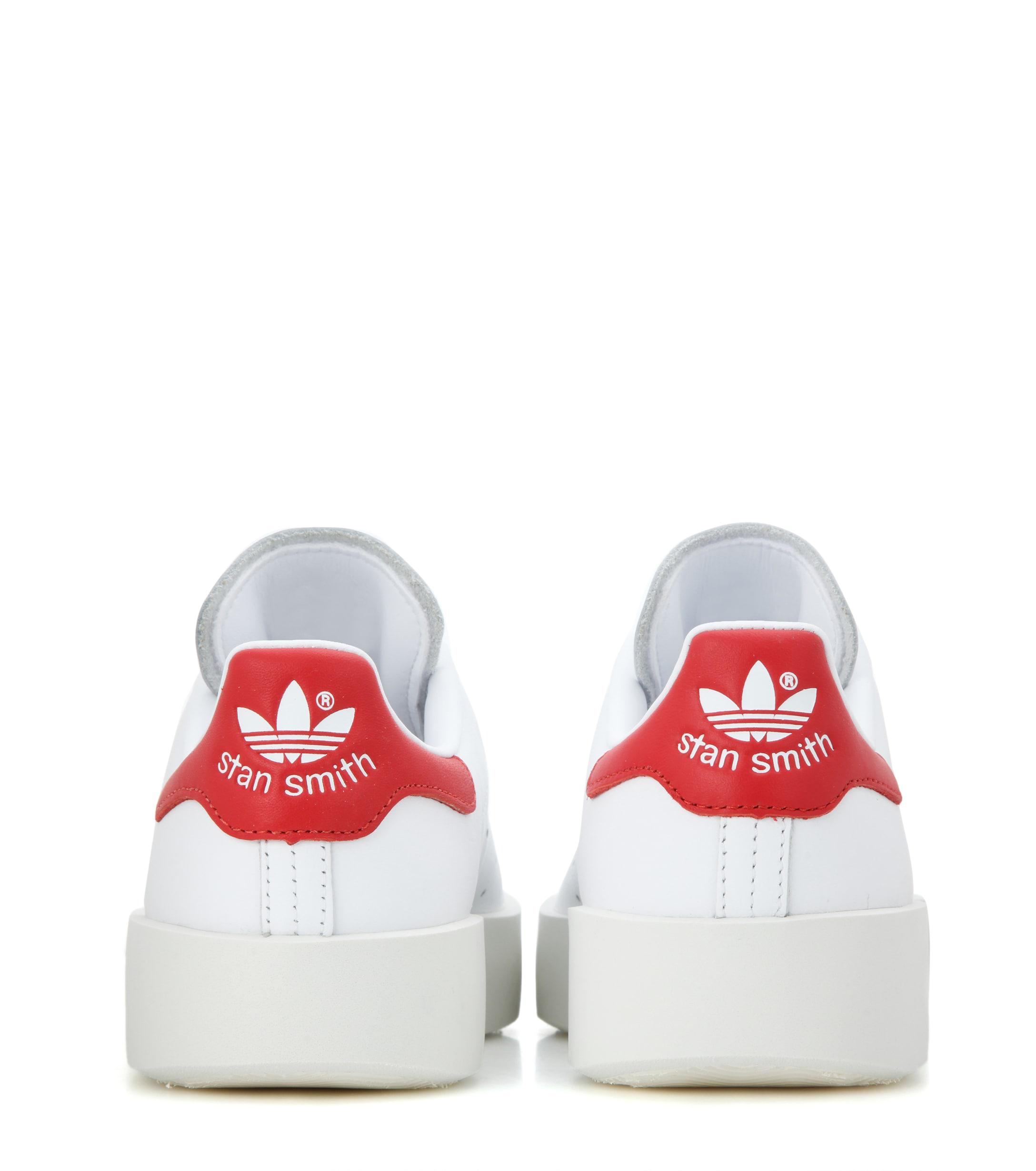 adidas red heart stan smith