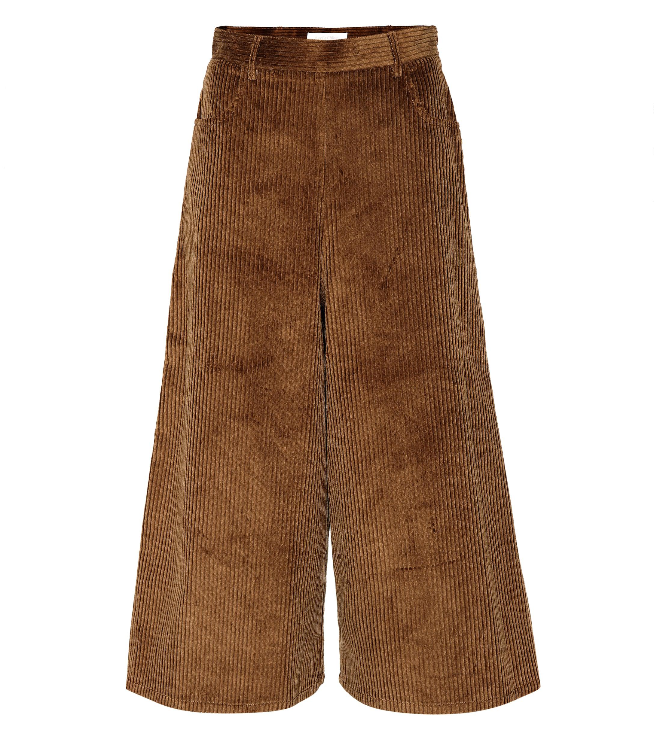 Lyst - See By ChloÃ© Corduroy Culottes in Brown