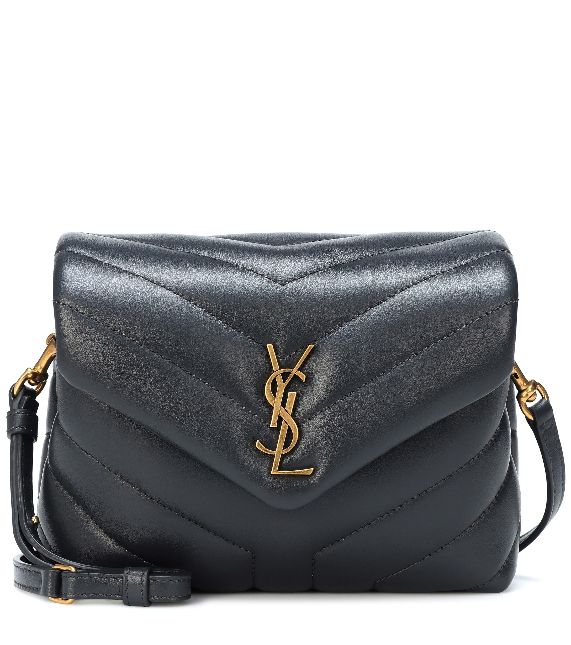 saint laurent loulou small leather shoulder bag women stores