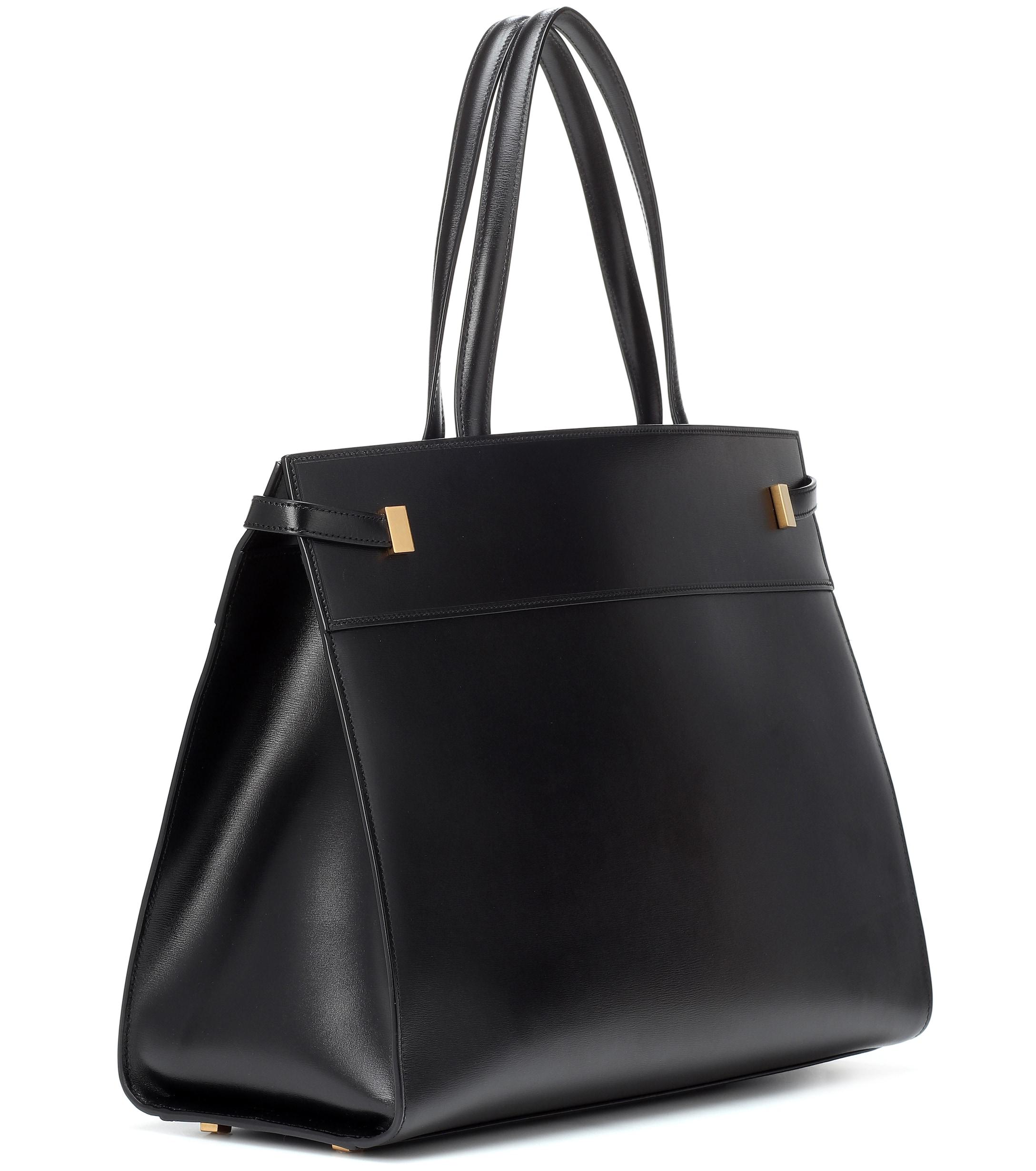 saint laurent manhattan leather shoulder bag