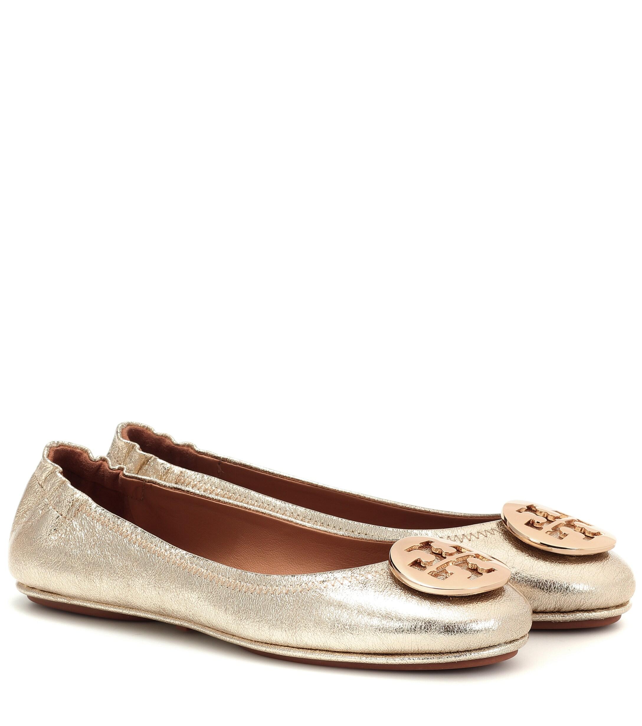 tory burch minnie rose gold