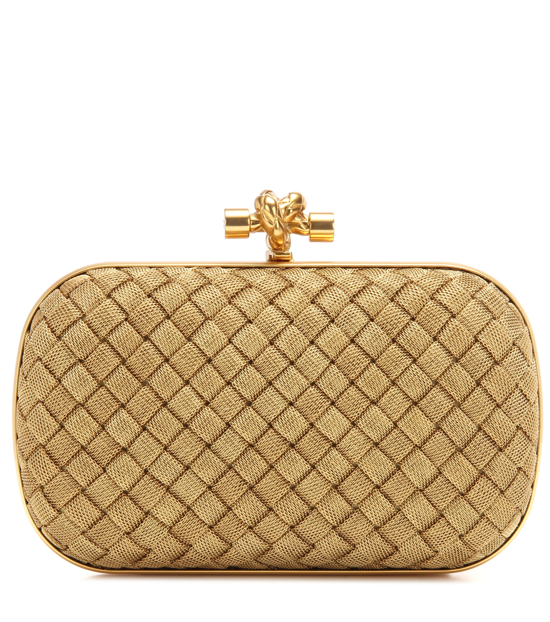 bottega knot clutch sale