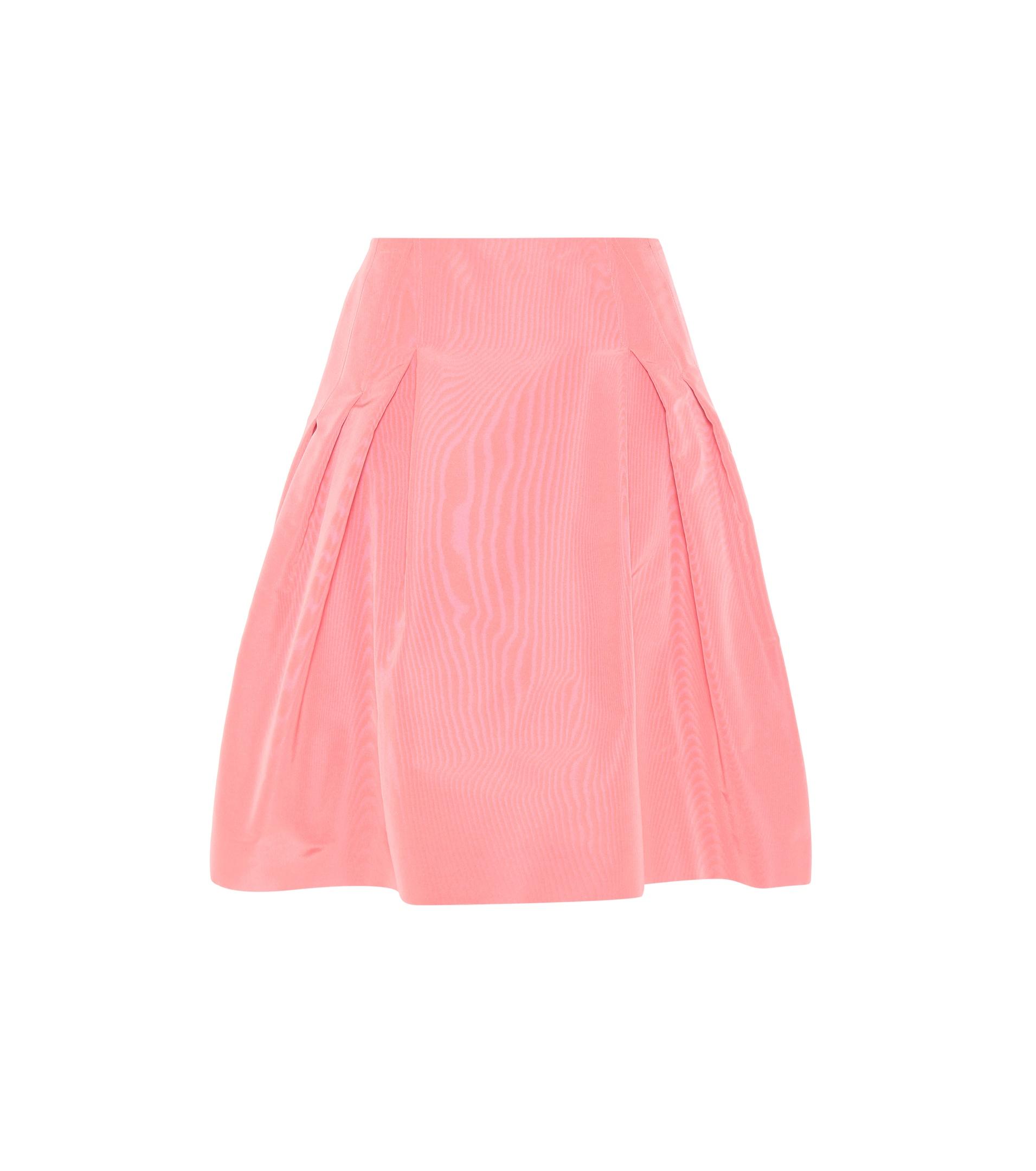 Silk Pink Skirt 34