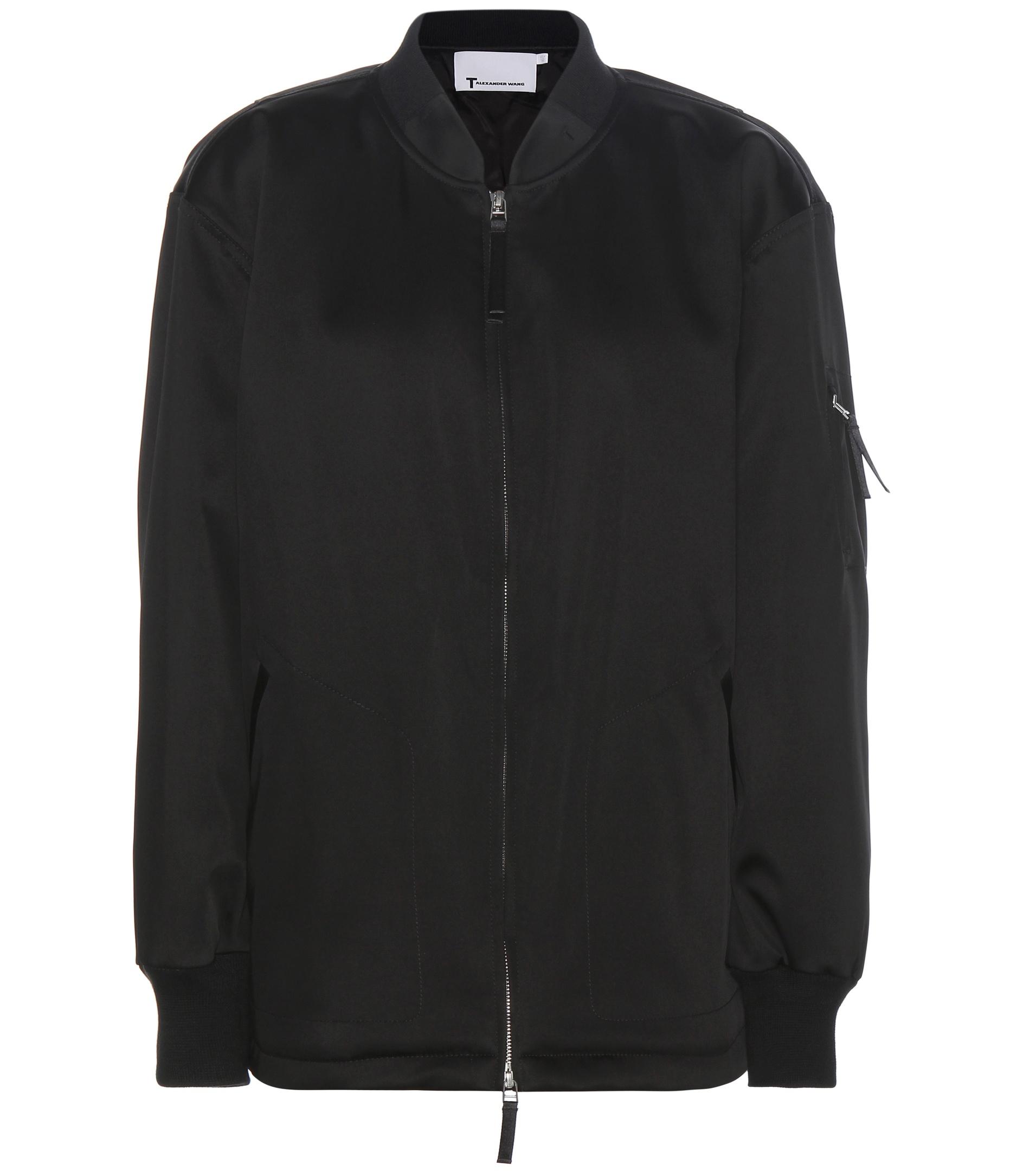 alexander wang oversized shirt coat