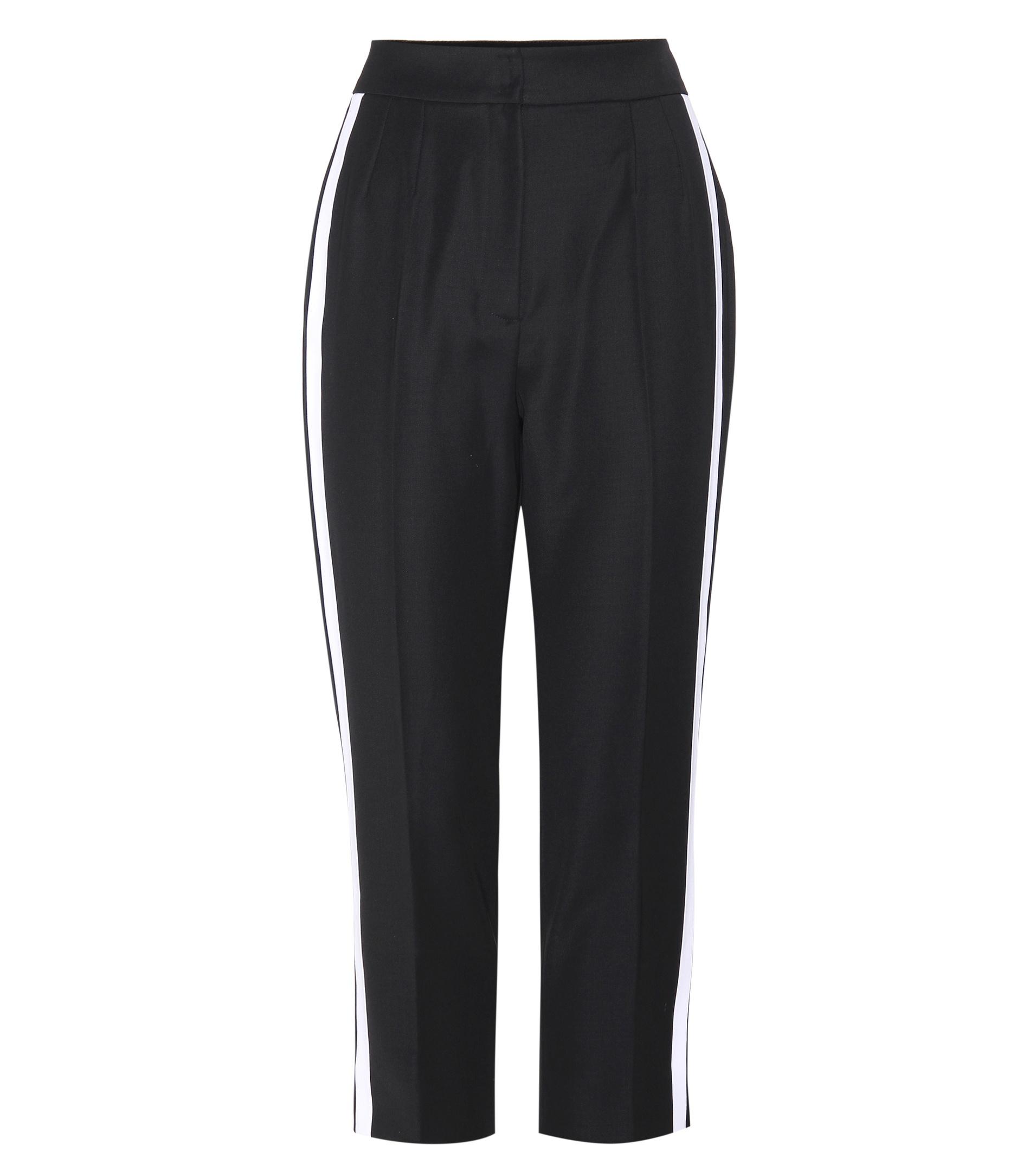 Lyst - Dolce & gabbana Virgin Wool Trousers in Black