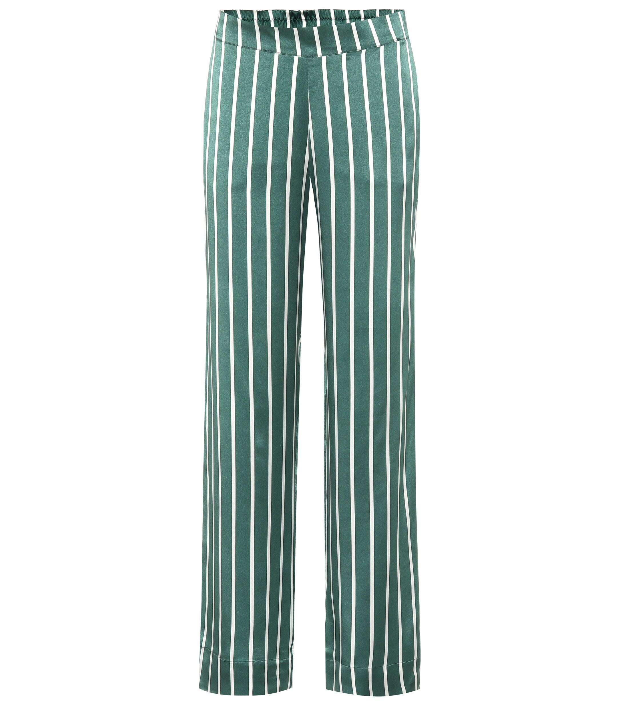 Asceno Silk Pajama Bottoms in Forest Green (Green) Save 70 Lyst