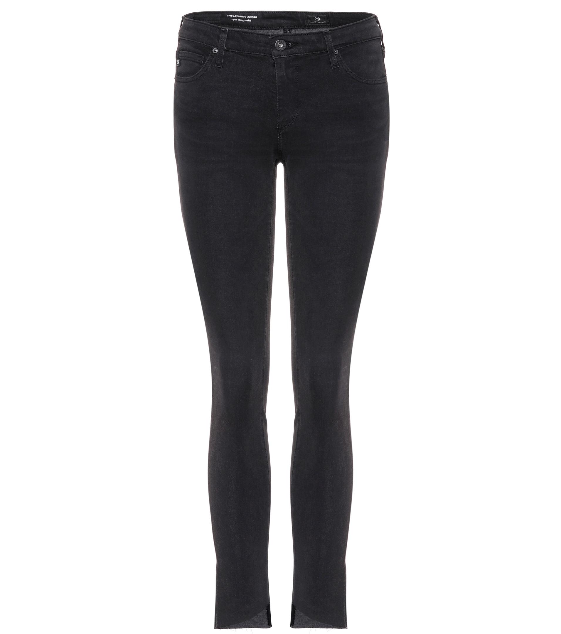 ag black skinny jeans