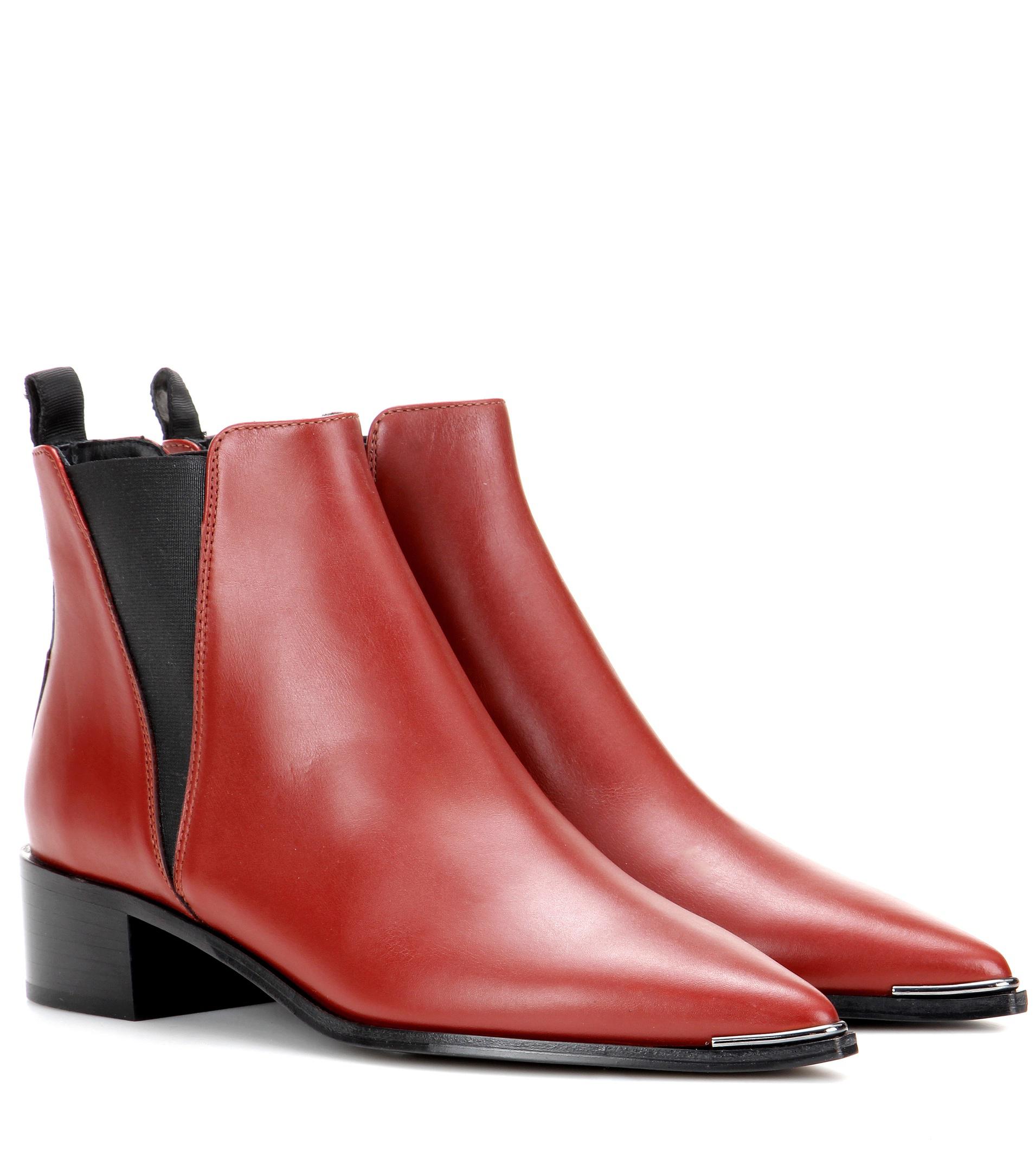Acne Red Shoes Ssense Acne Red Shoes Ssense