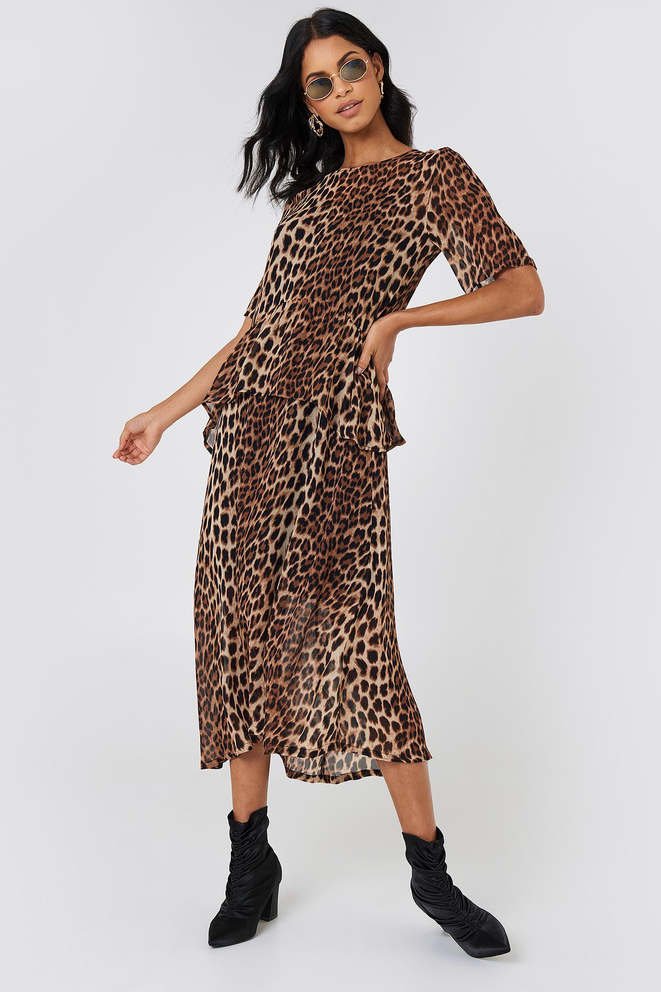 Lyst Just Dress In Ulrikka Brown Female Maxi rrARfq