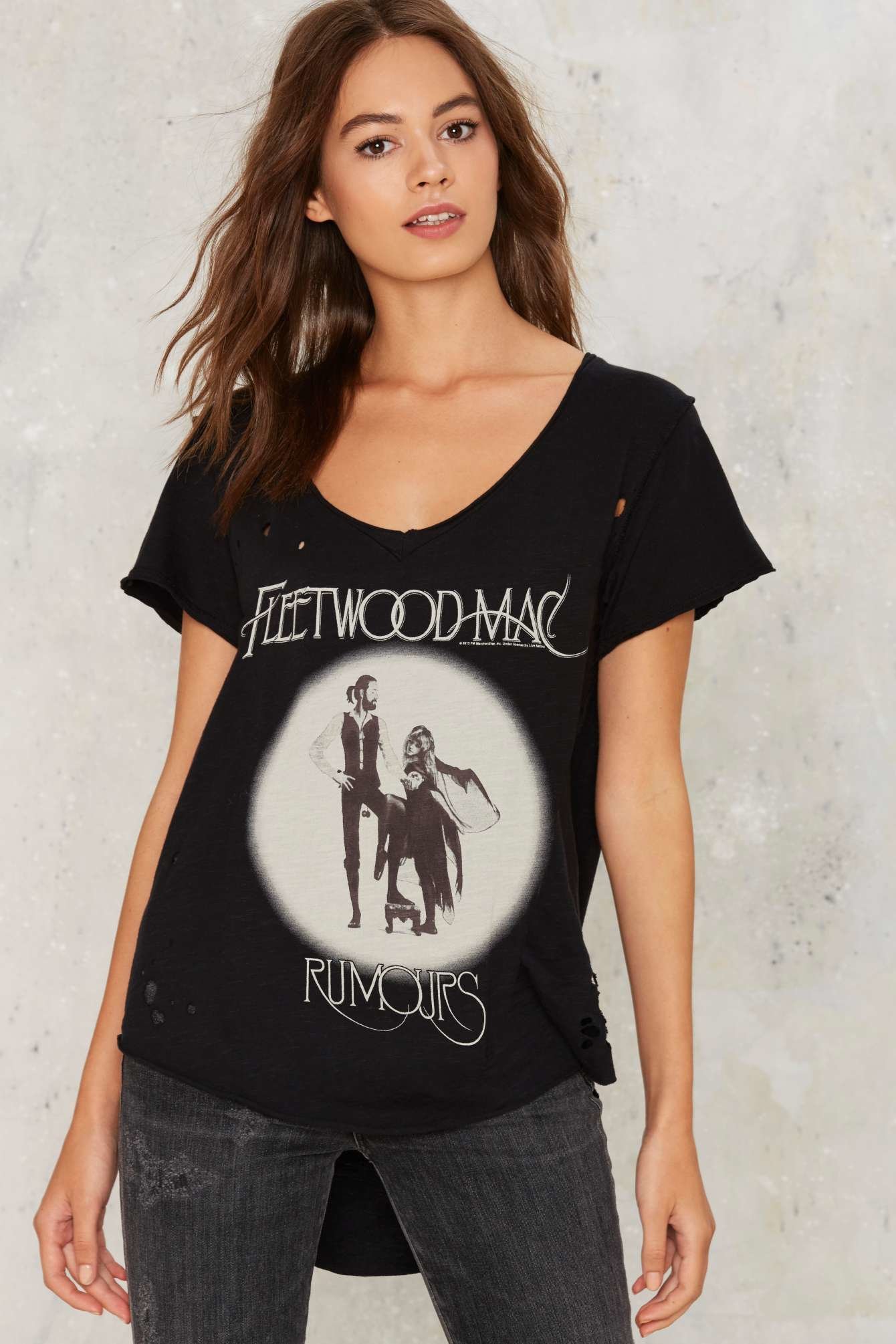 nasty gal fleetwood mac tshirt