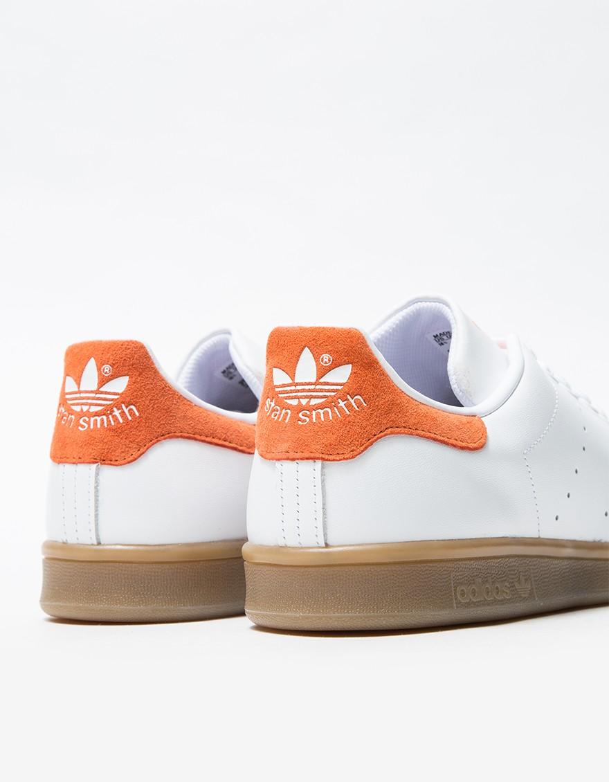 stan smith orange fluo femme