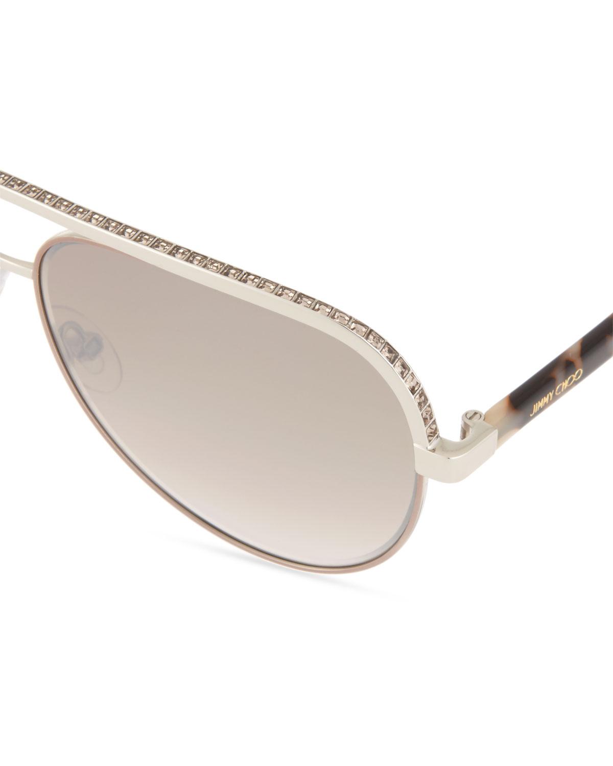 jimmy choo sunglasses aviator