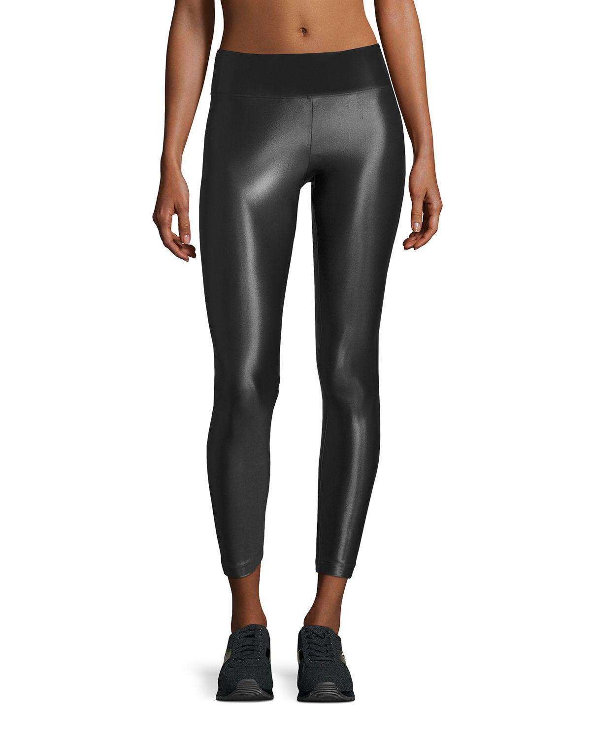 Koral activewear Lustrous Shiny Athletic Leggings in Black | Lyst