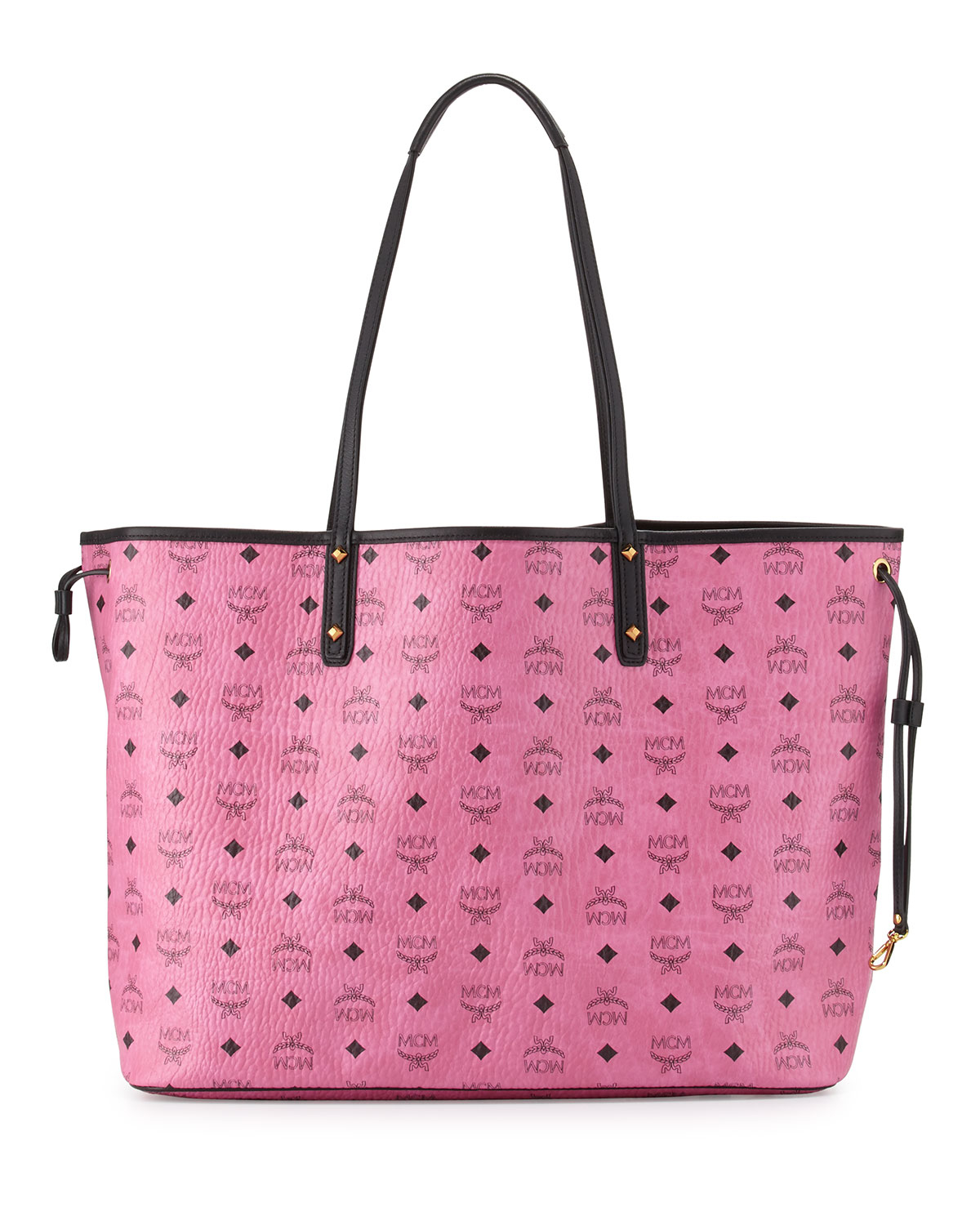 Lyst - Mcm Large Reversible Shopper Tote Bag in Pink
