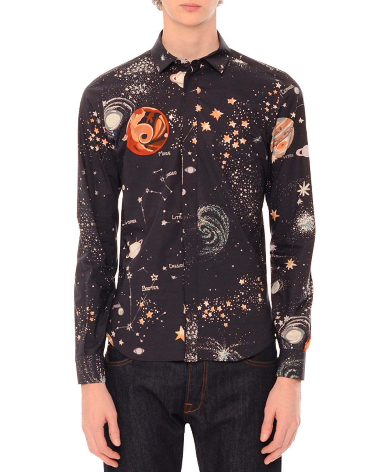 Valentino mens dress shirts Clearance