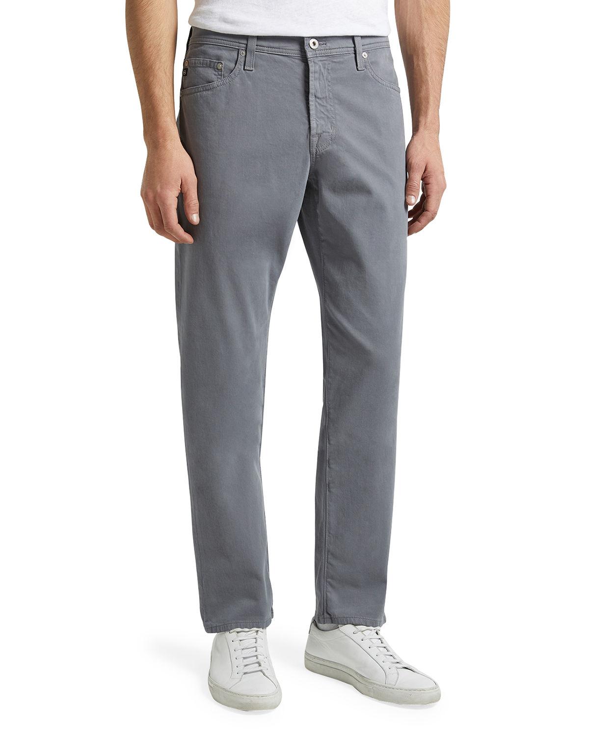 AG Jeans Men's Tellis Modern Slim Sud Twill Pants in Gray for Men - Lyst