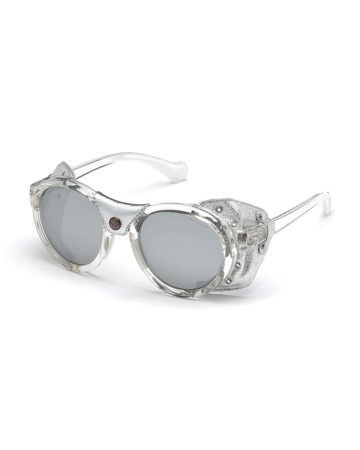 moncler round sunglasses