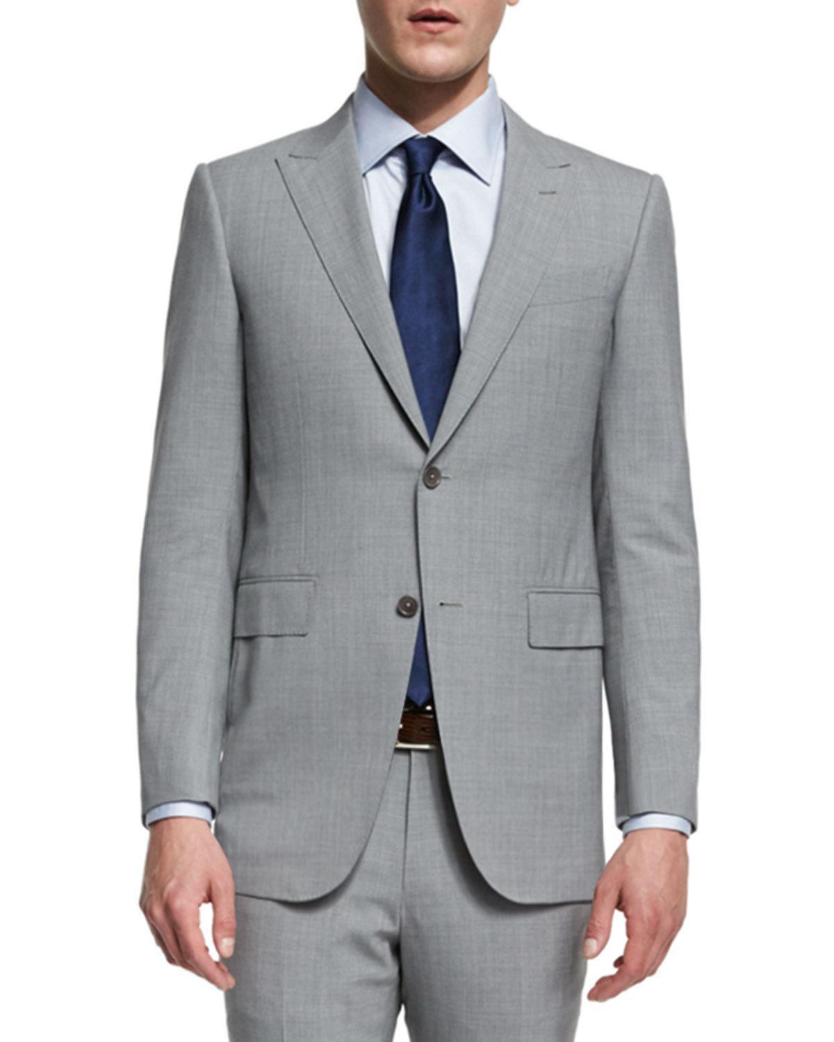 Lyst - Ermenegildo Zegna Torino Peak-lapel High-performance Wool Suit ...