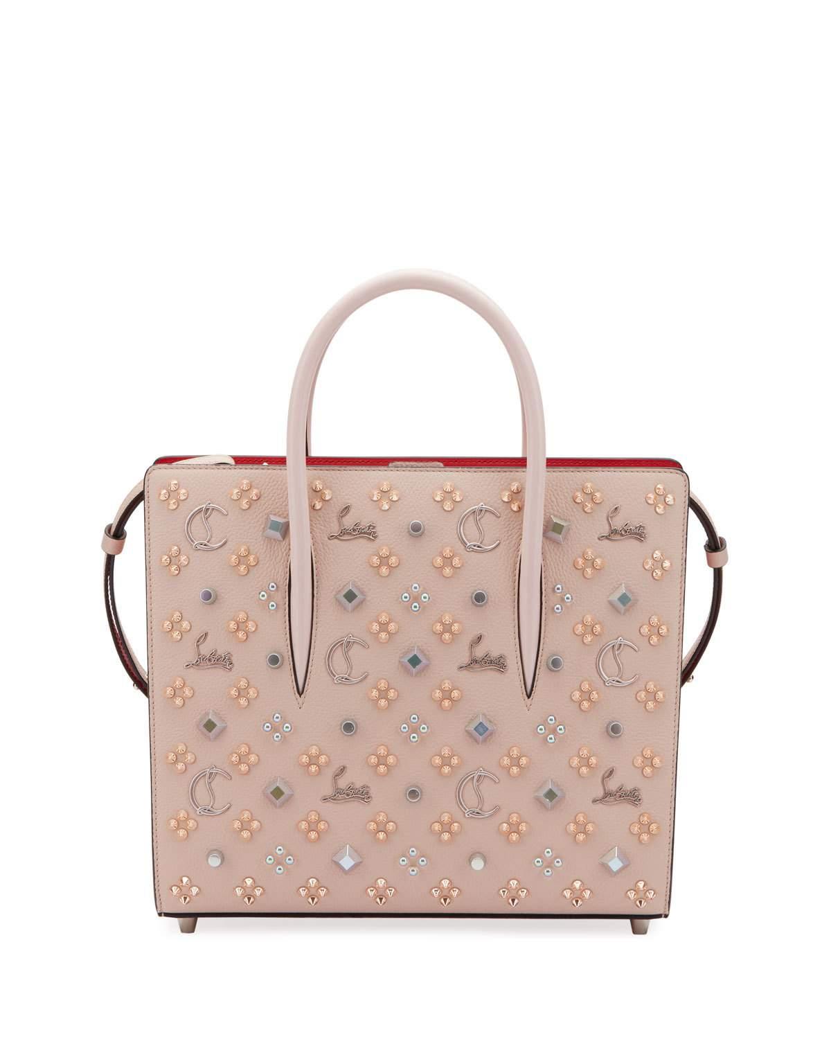 pink christian louboutin bag