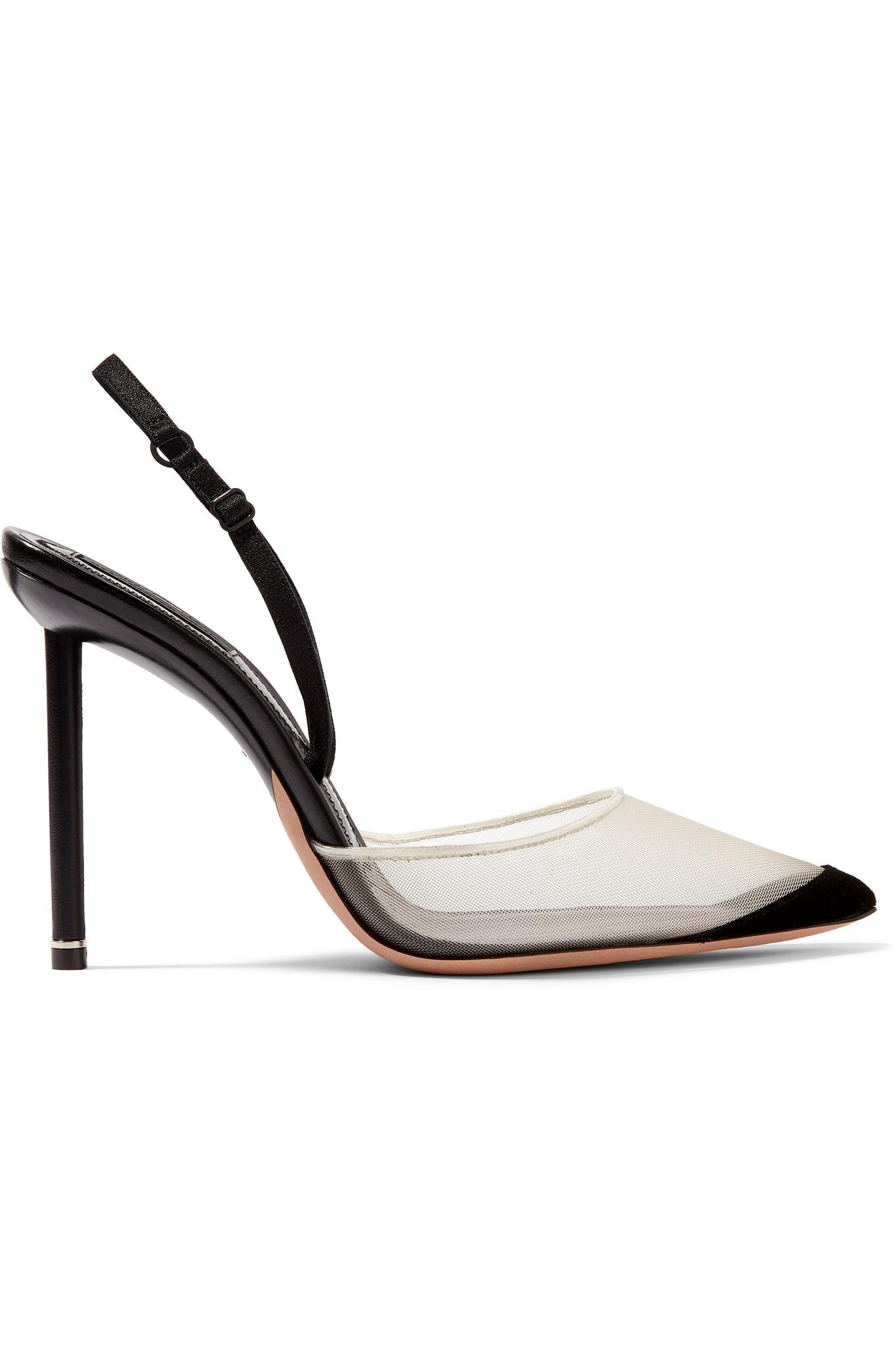 alexander wang mesh pumps
