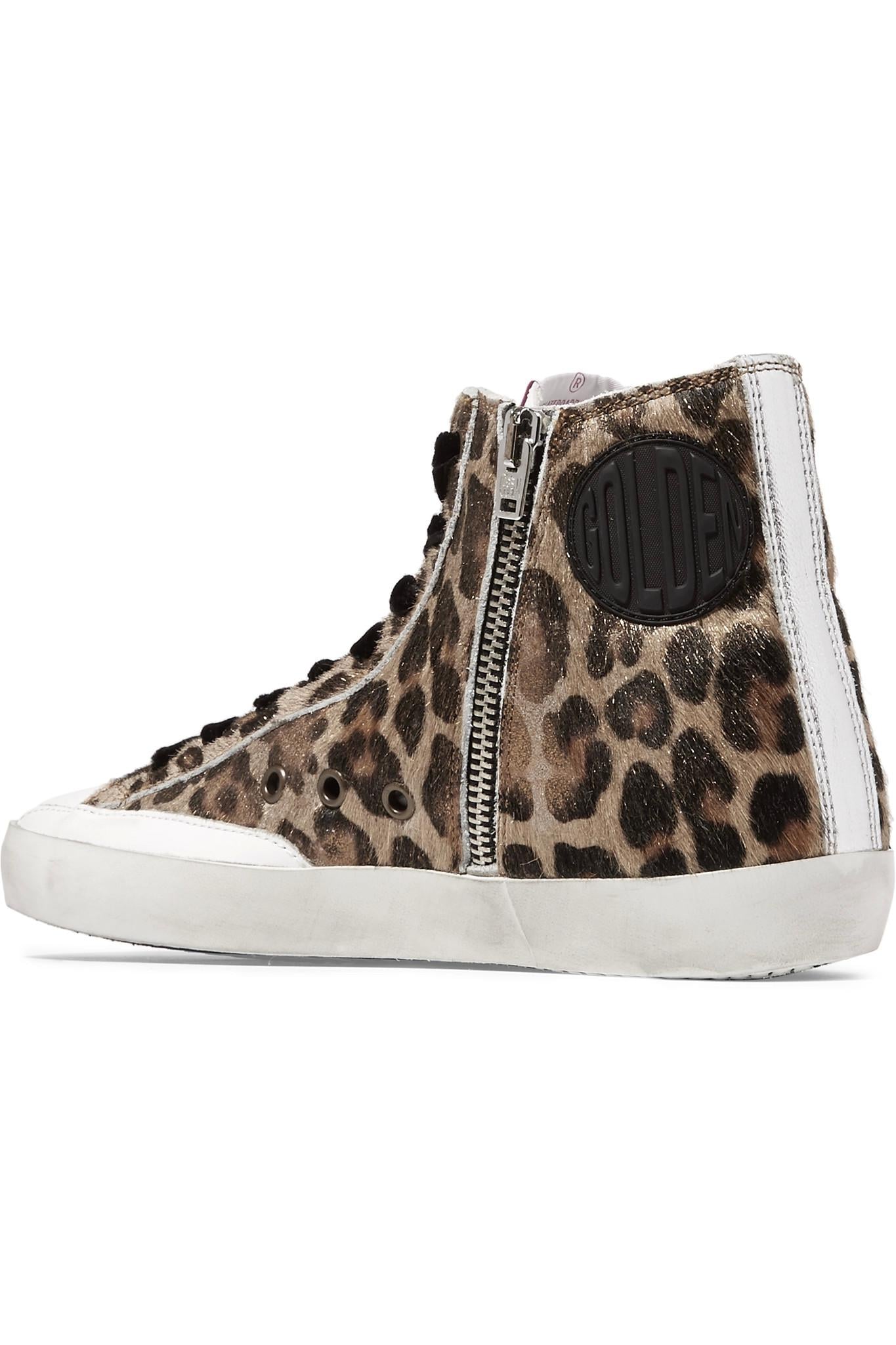 golden goose leopard francy