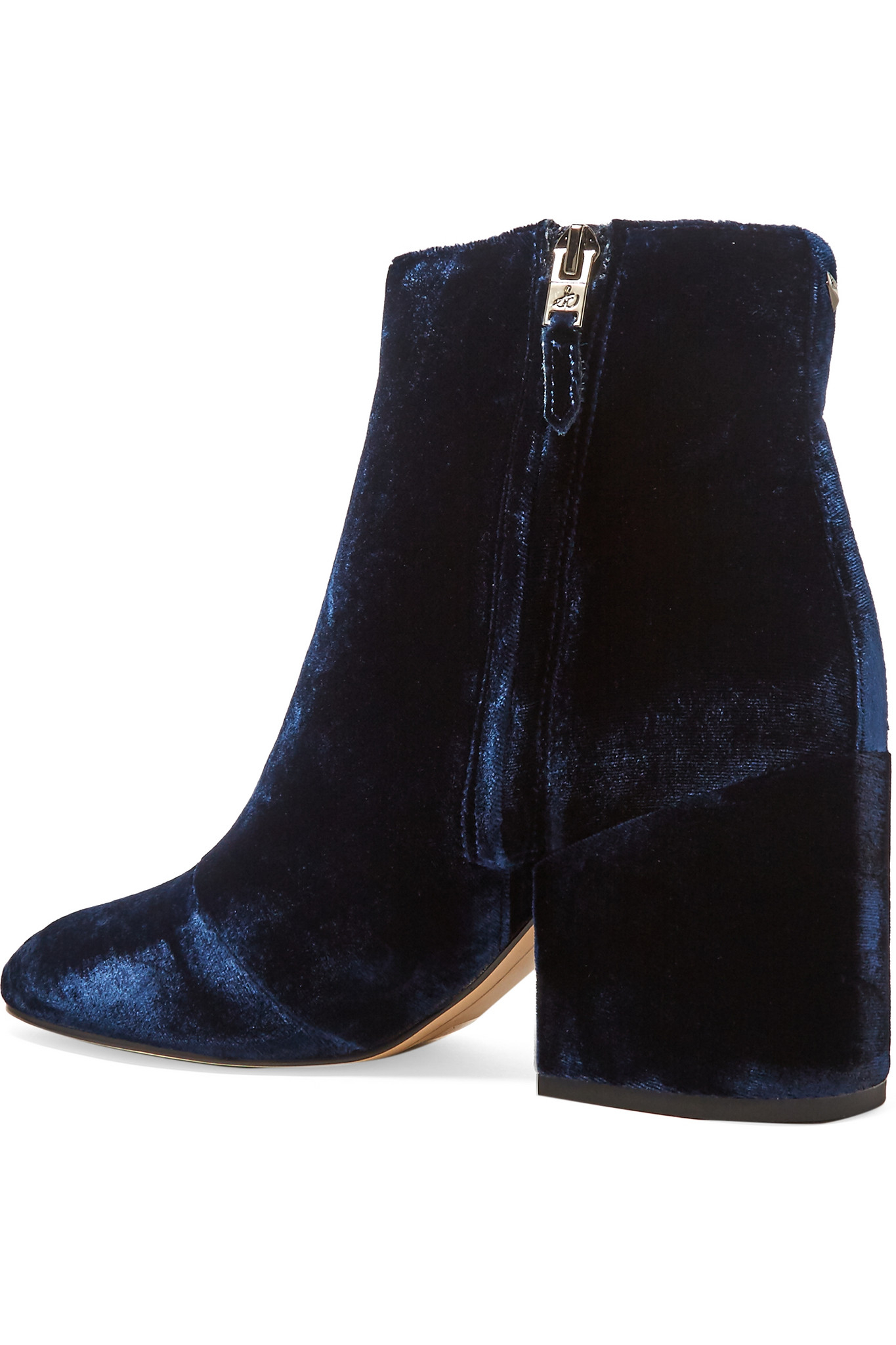 sam edelman velvet lace up boots