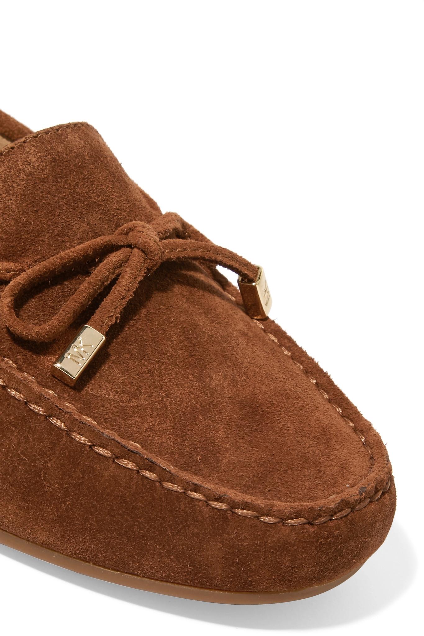 michael kors sutton suede moccasin