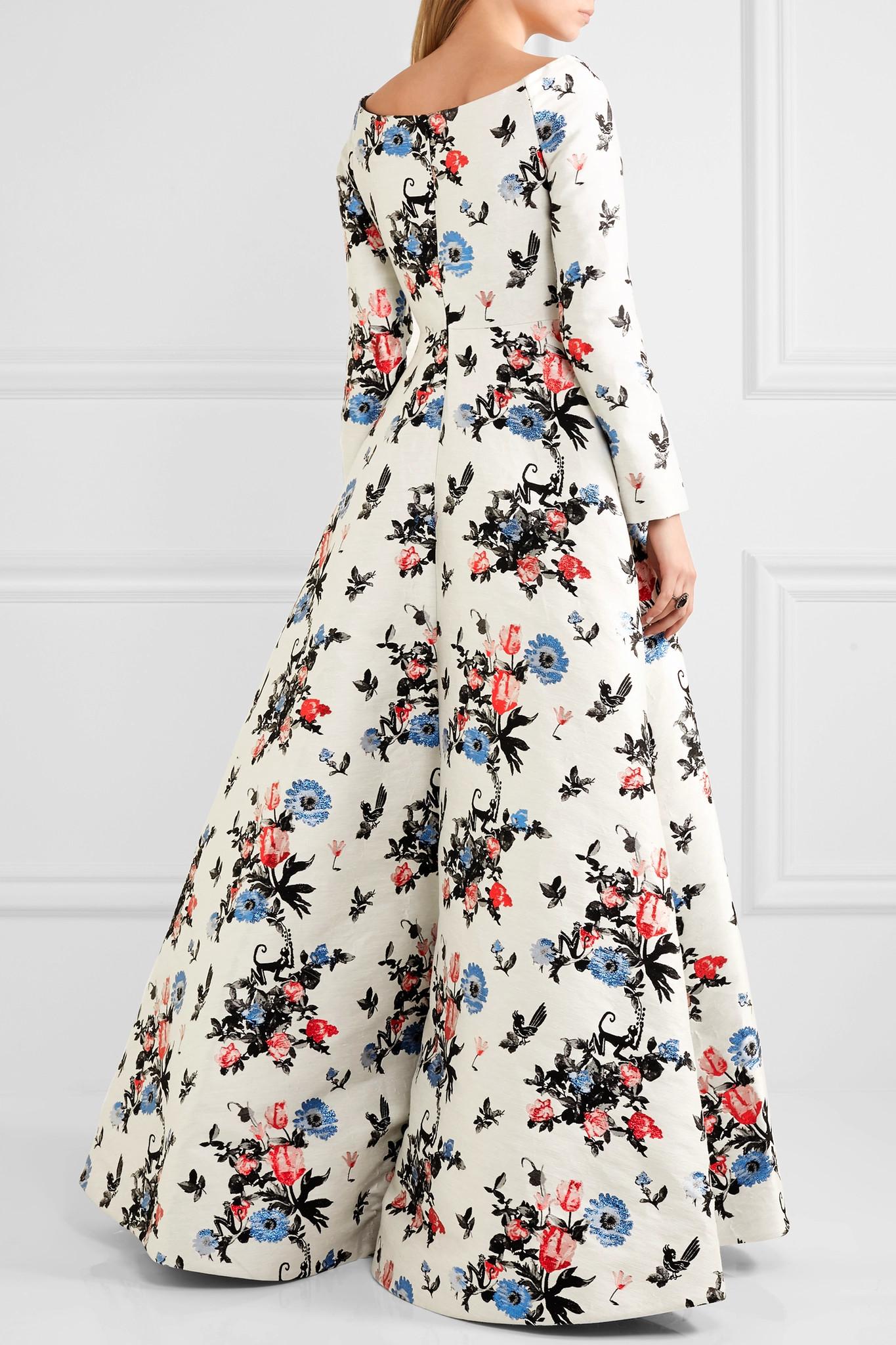 valentino white gown