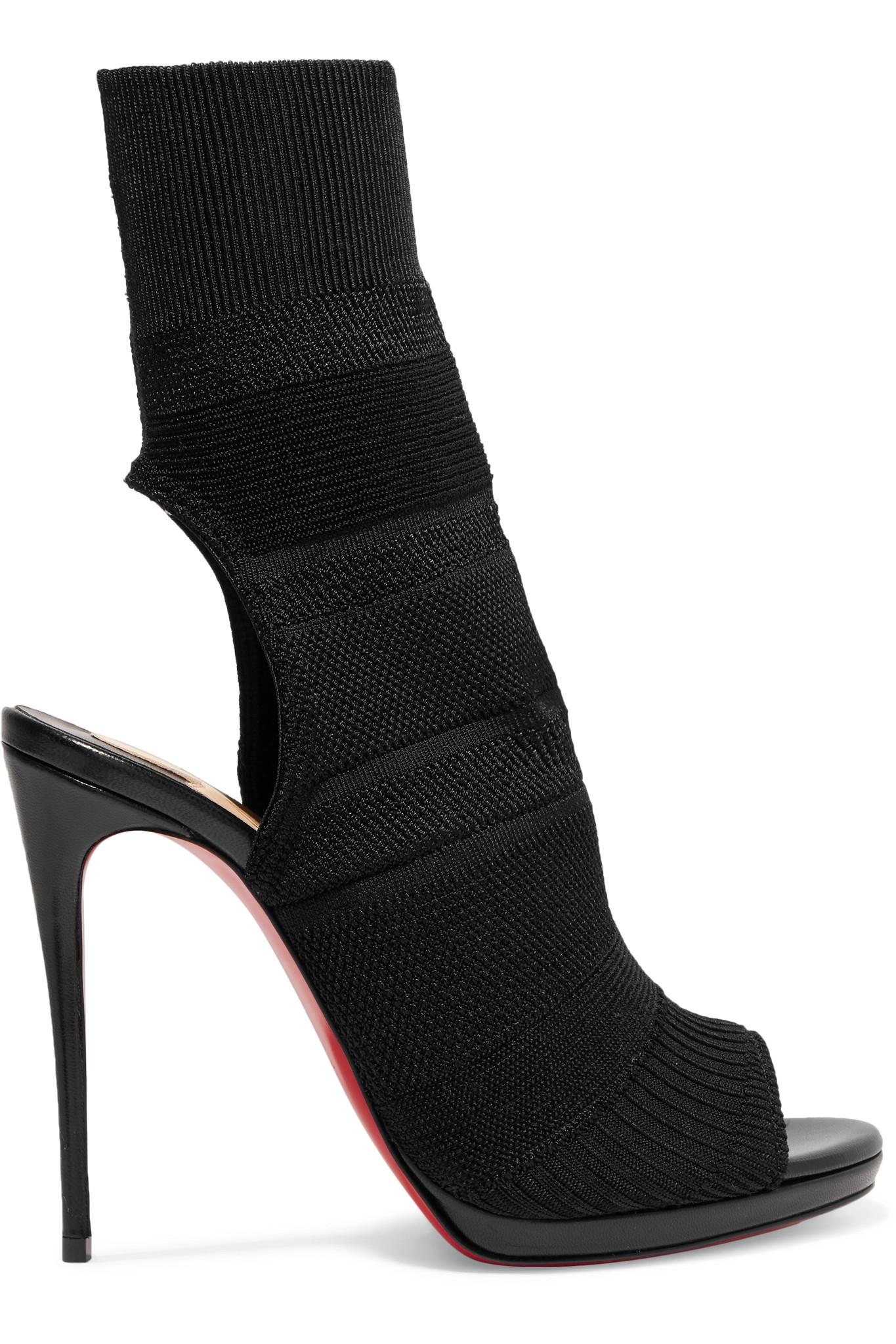 louboutin sock boot
