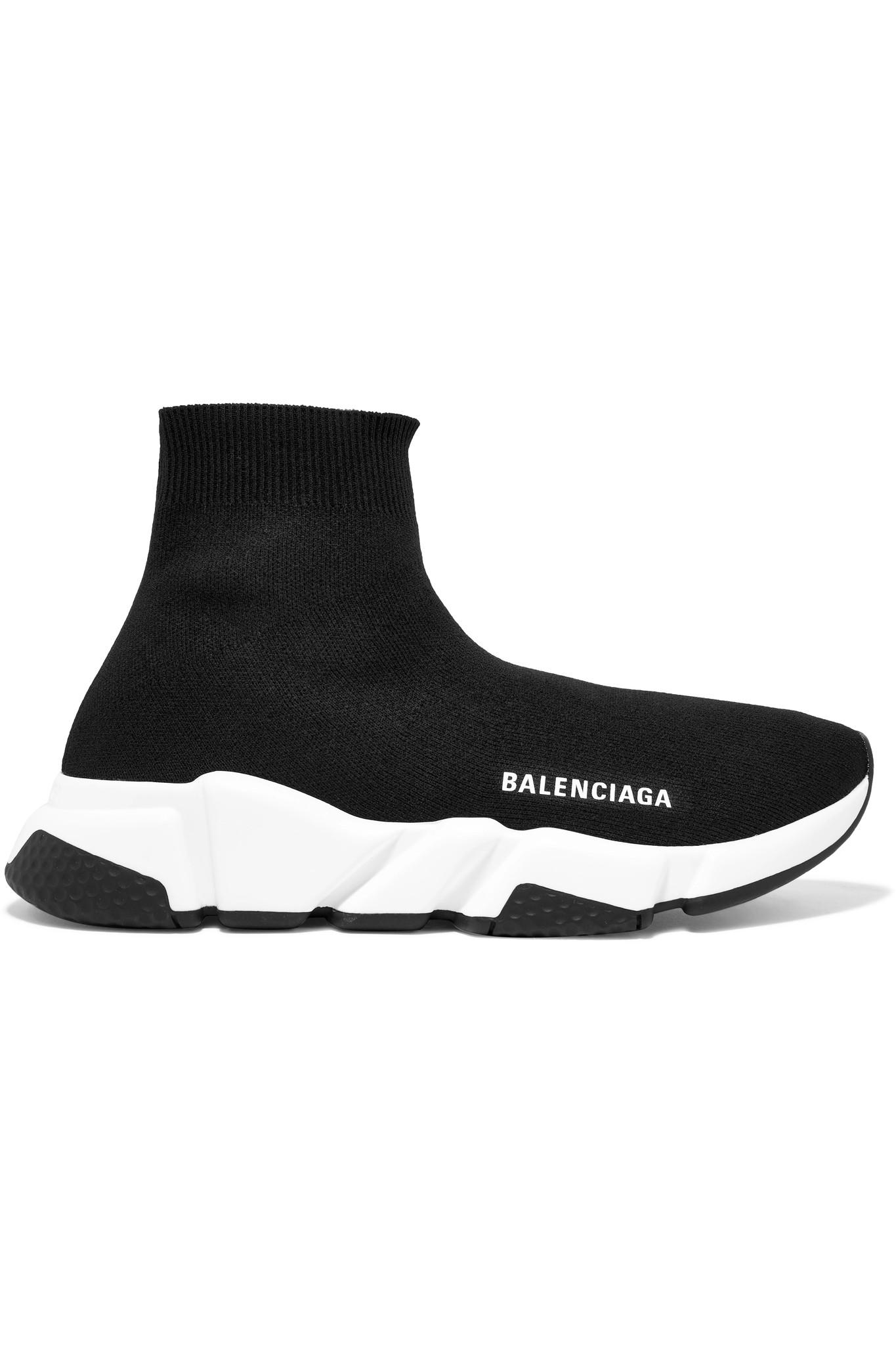 Lyst - Balenciaga Speed Sneakers in Black - Save 24.52830188679245%