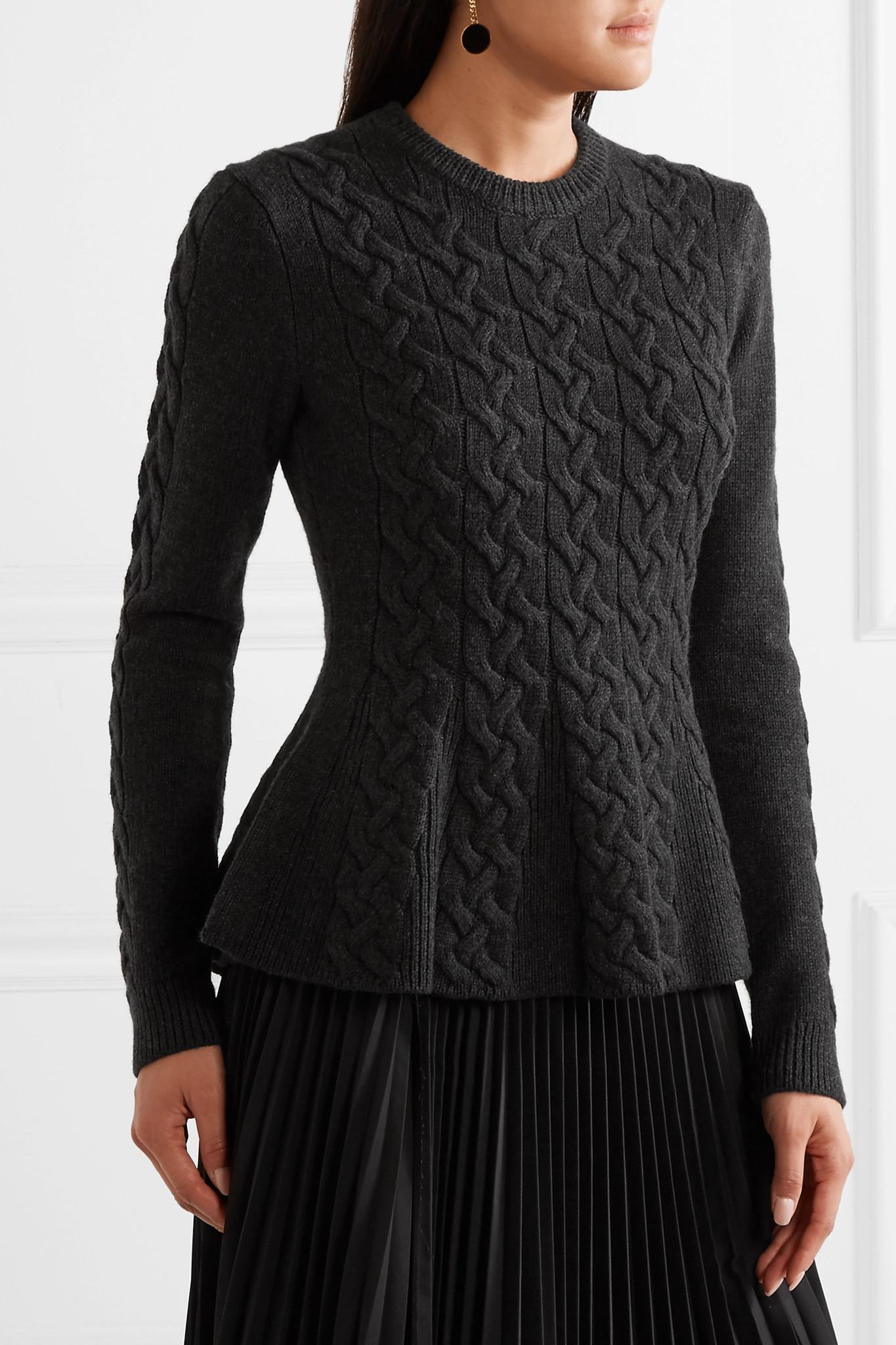 jason wu peplum sweater