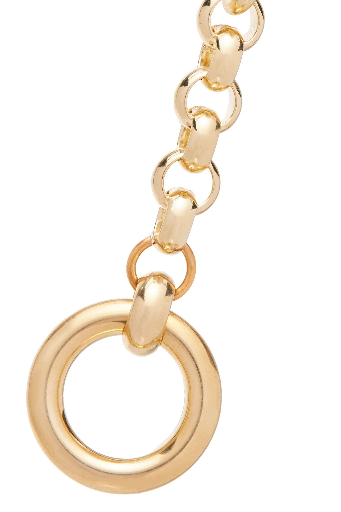 Lyst - Laura Lombardi Rina Gold-plated Necklace Gold One Size in Metallic