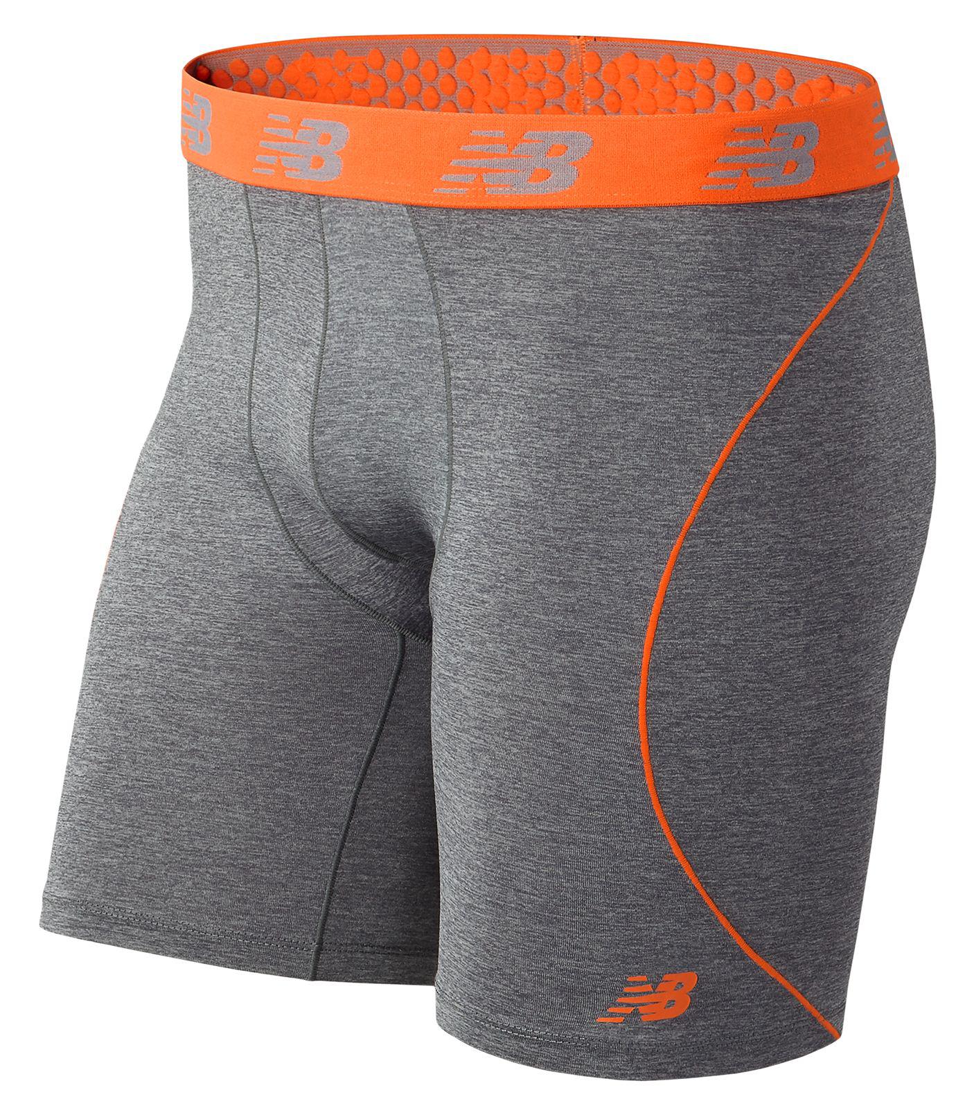New Balance Nb Flex Boxer Brief in Orange for Men Lyst