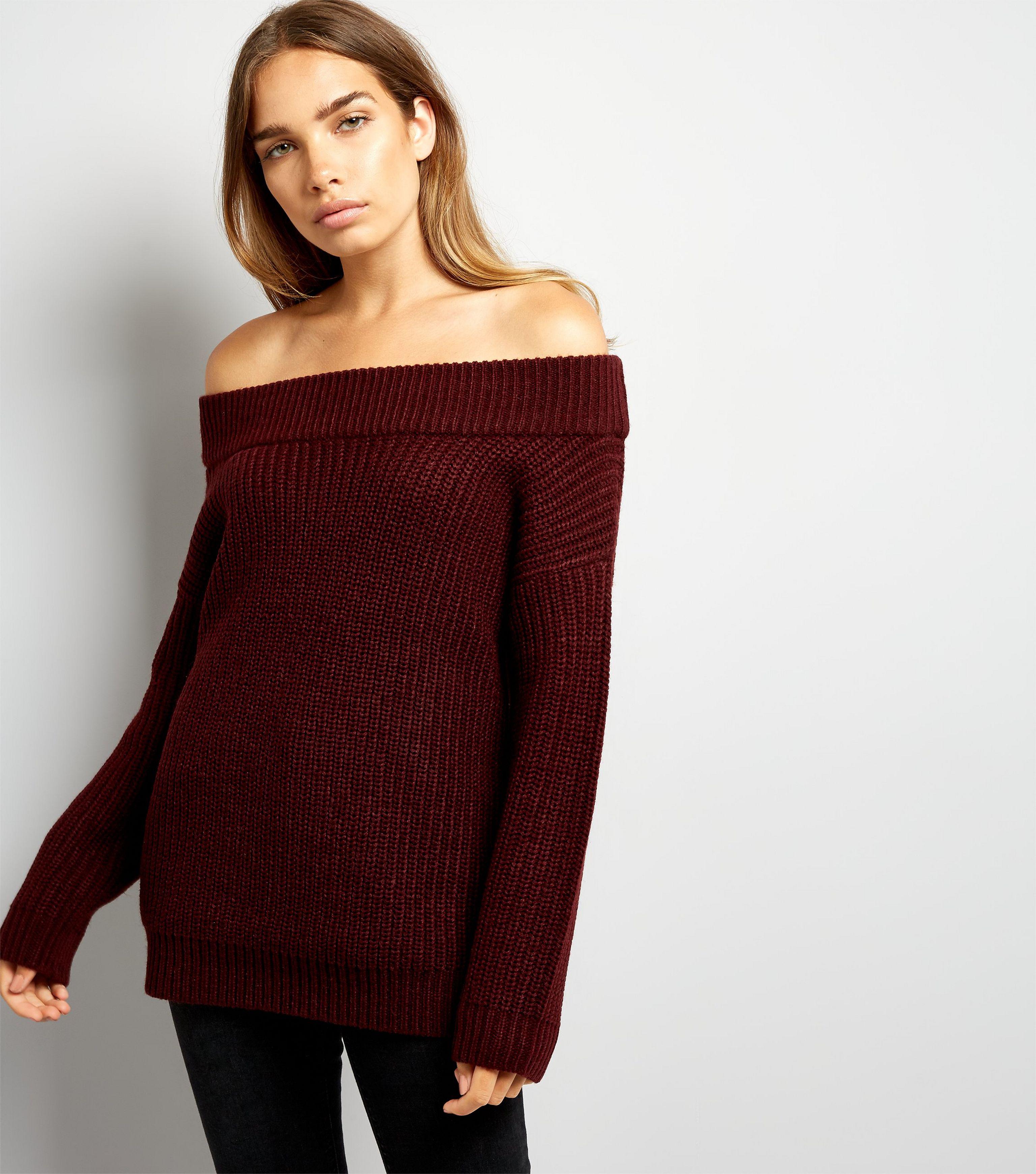 ladies bardot jumpers