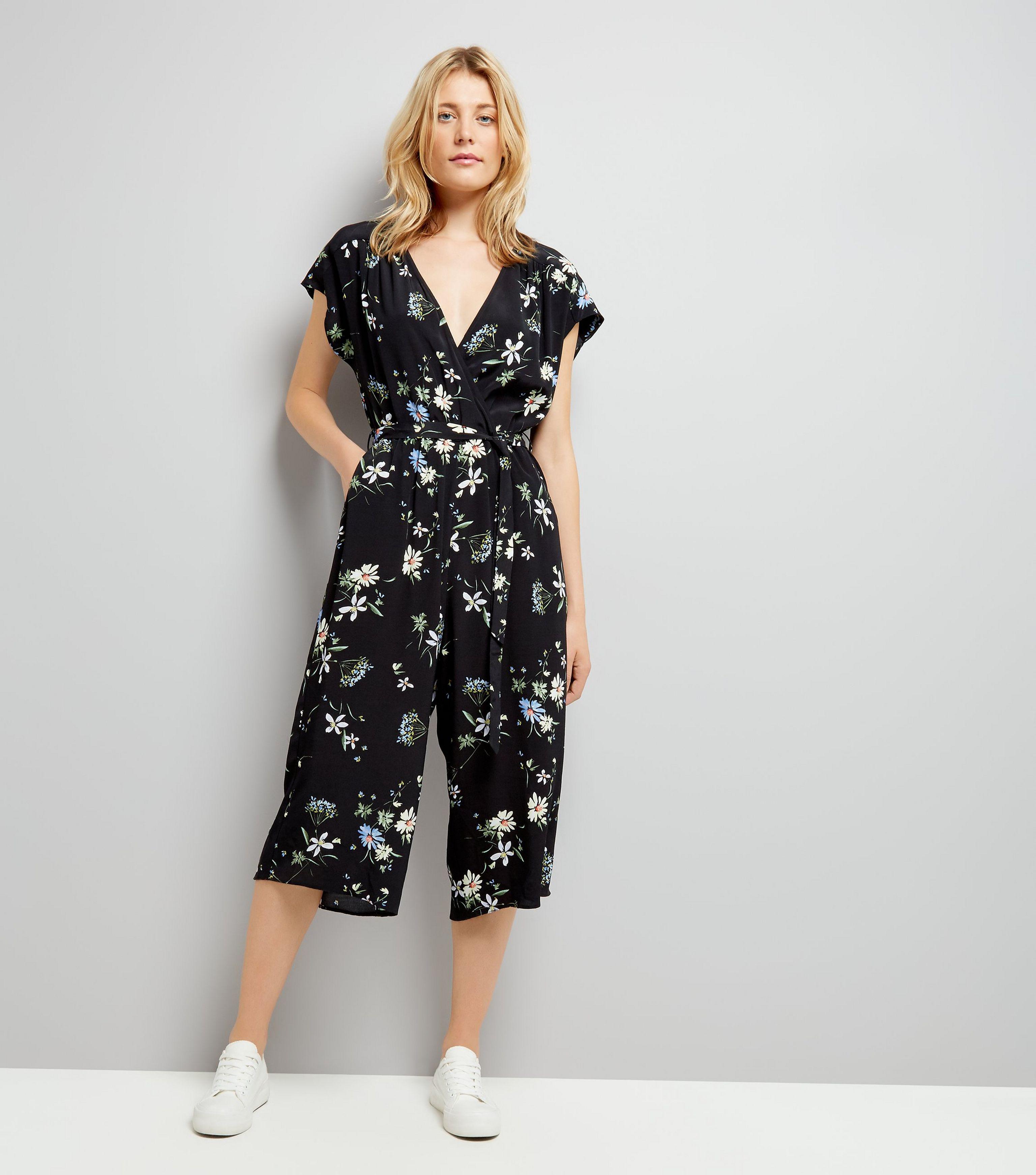new look floral jumpsuit