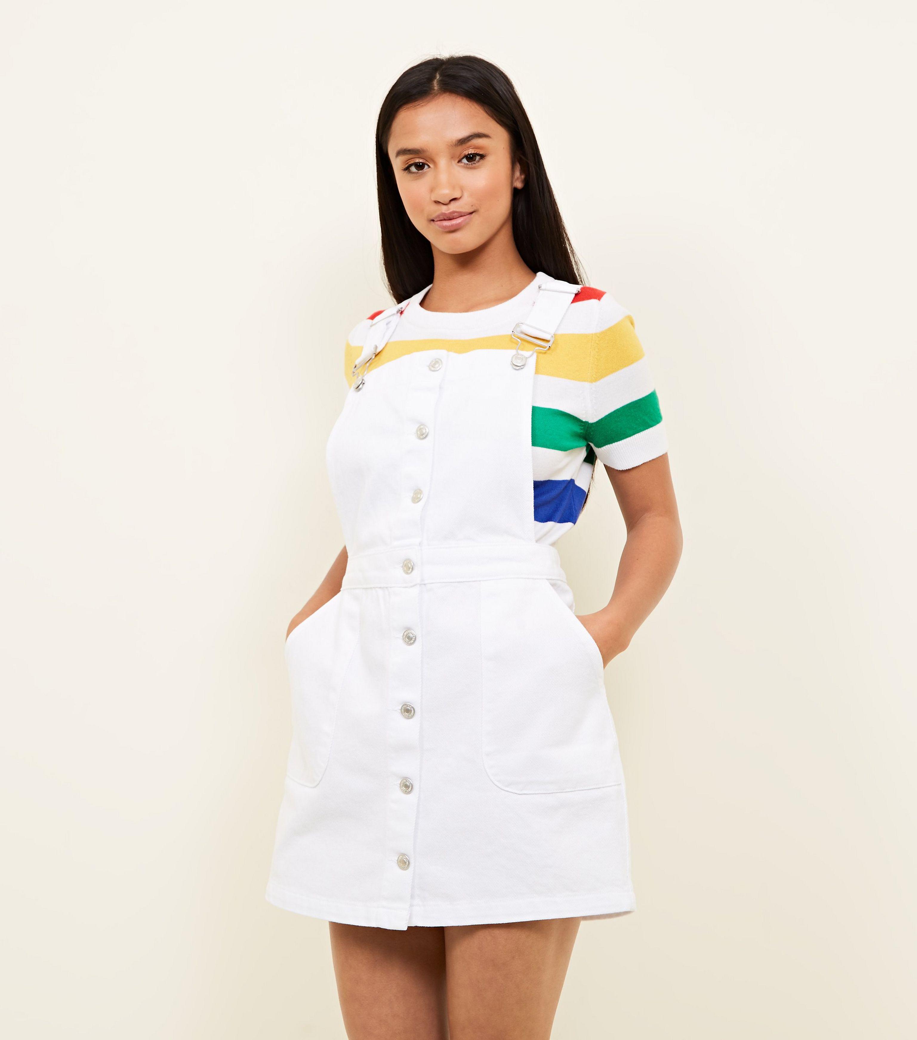 nursing pinafore dress