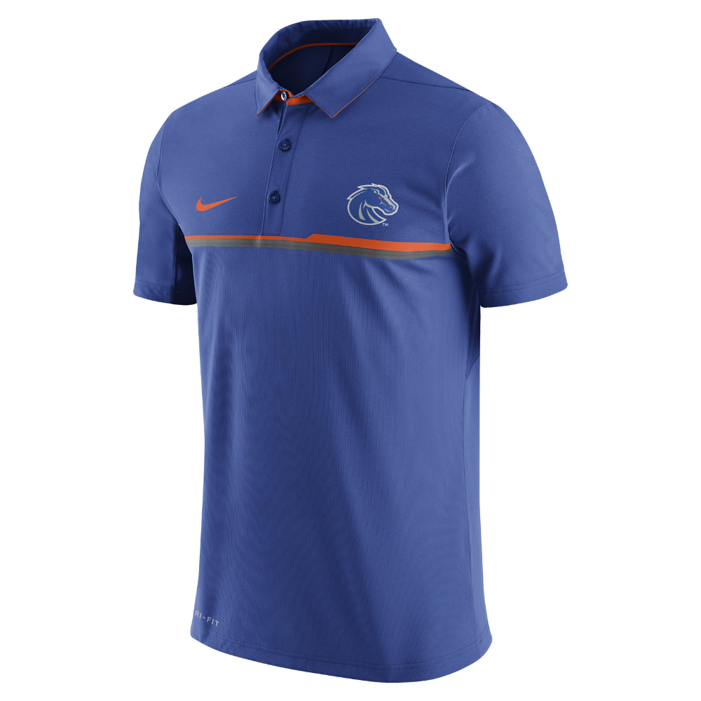 Nike Elite College (boise State) Men's Polo Shirt in Blue for Men | Lyst