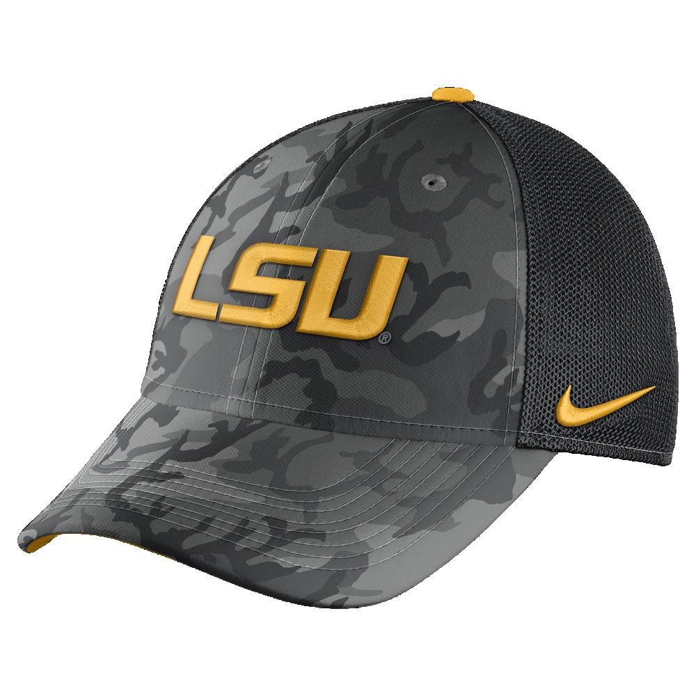 Lyst - Nike College Camo Pack Mesh Back (lsu) Fitted Hat in Gray for Men