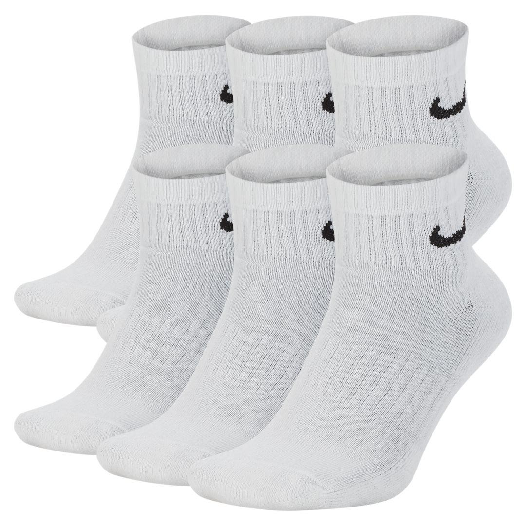 Nike Everyday Plus Cushion Training Ankle Socks (6 Pairs) in White for