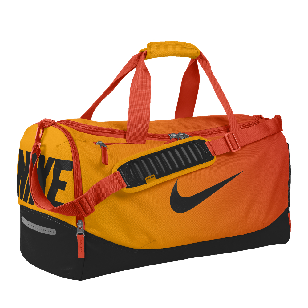 orange nike duffle bag