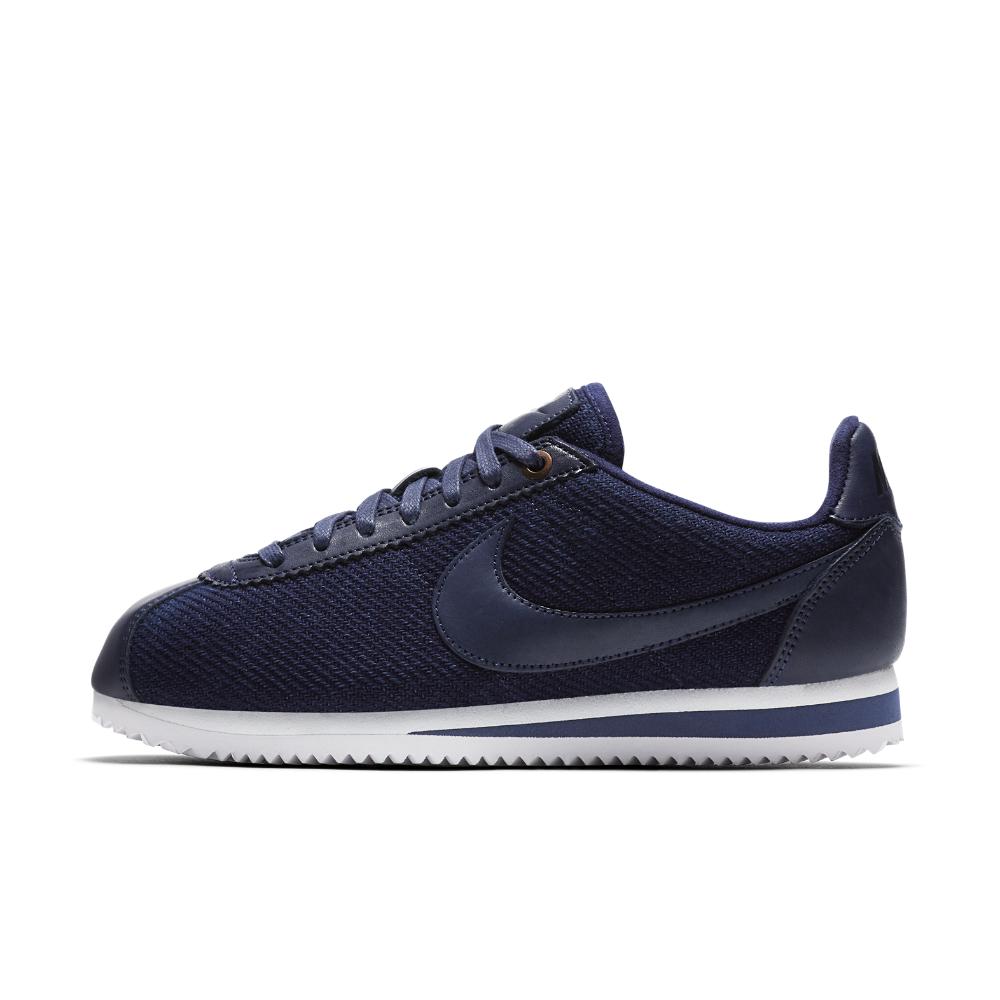 nike cortez shoes blue
