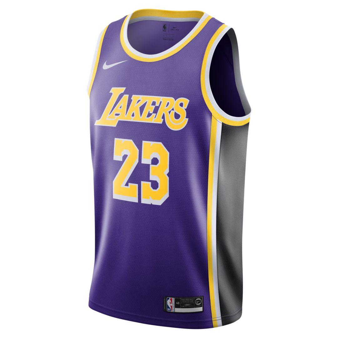 Nike Lebron James Statement Edition Swingman (los Angeles Lakers) Nba ...