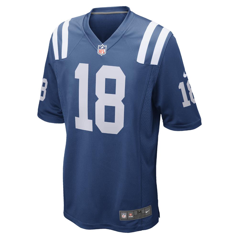 Nike Player Pride Name and Number (NFL Colts / Peyton Manning) - Gym Blue/Gym Blue/Gym Blue - Men's Nike Player Pride Name and Number (NFL Colts / Peyton Manning) - Gym Blue/Gym Blue/Gym Blue - Men's